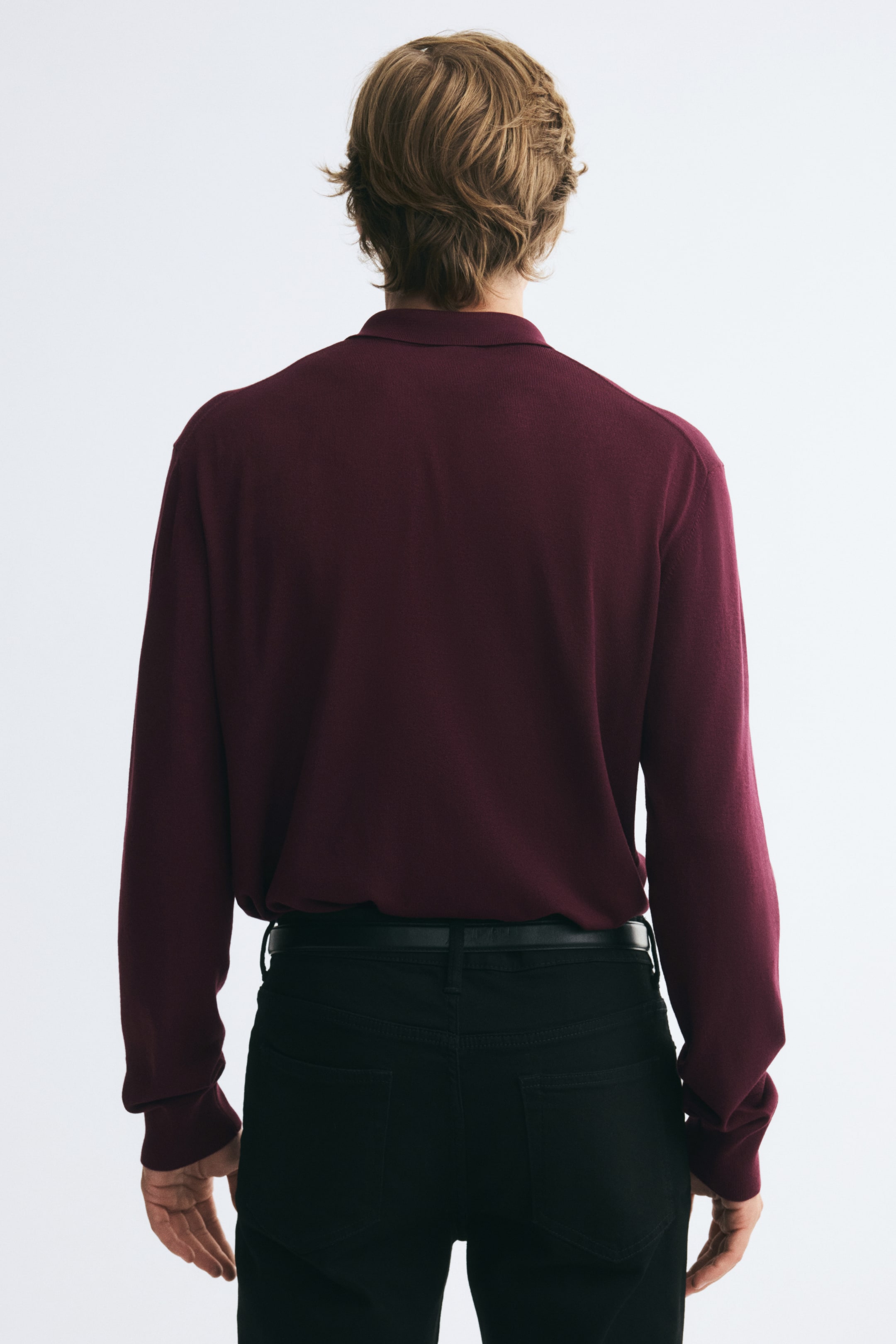 Regular-Fit Knit Polo Shirt