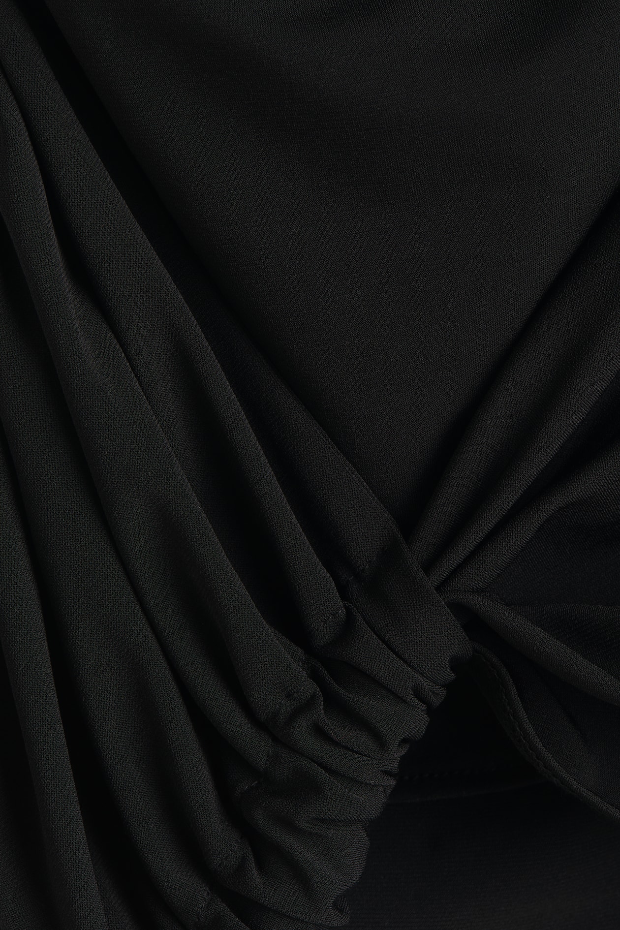 Draped-Panel Halterneck Top - image 3