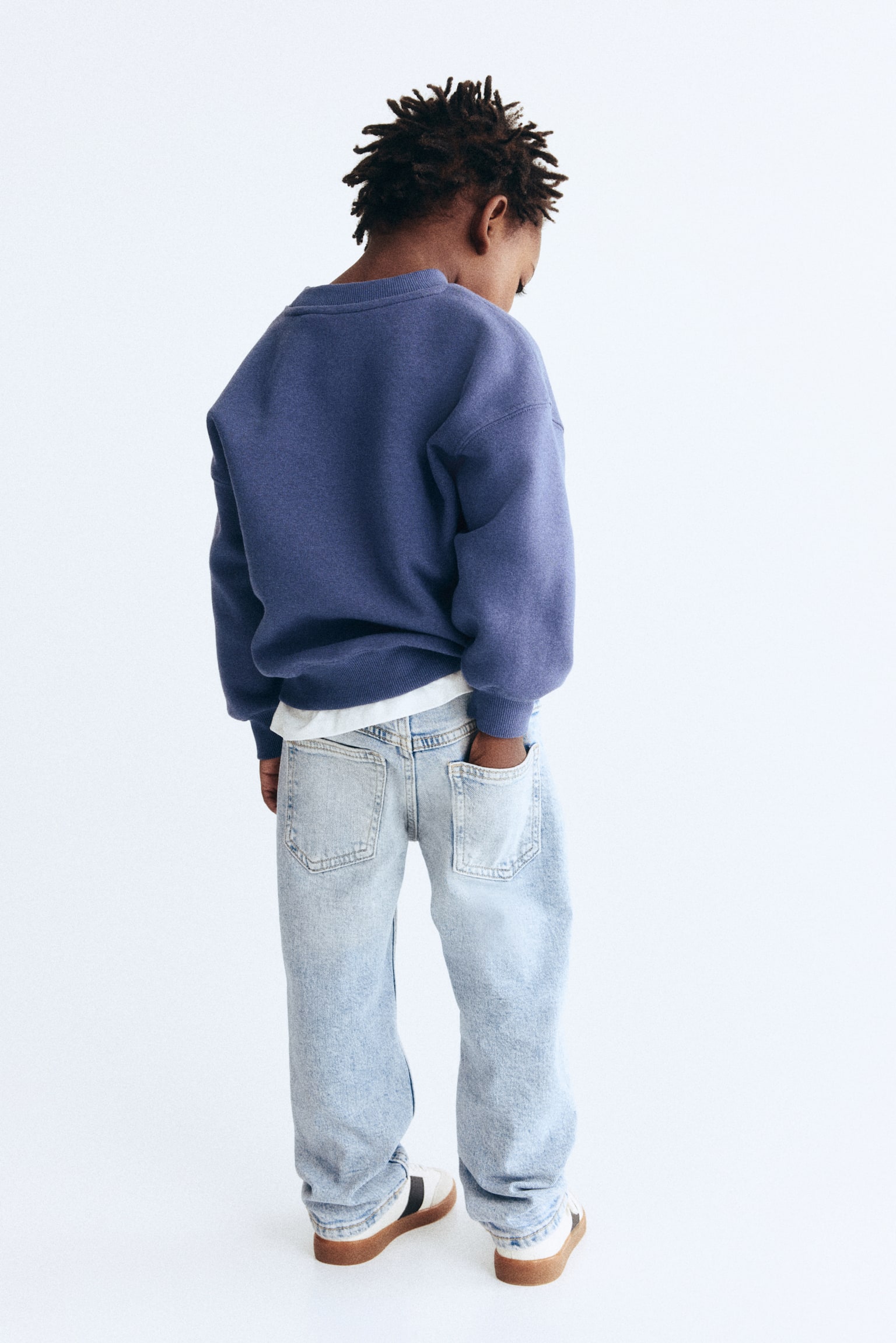 Relaxed Fit Jeans - Light denim blue/Dark grey/Denim blue/Light denim blue/Dark grey/Denim blue/Dark denim blue/Denim blue - 7