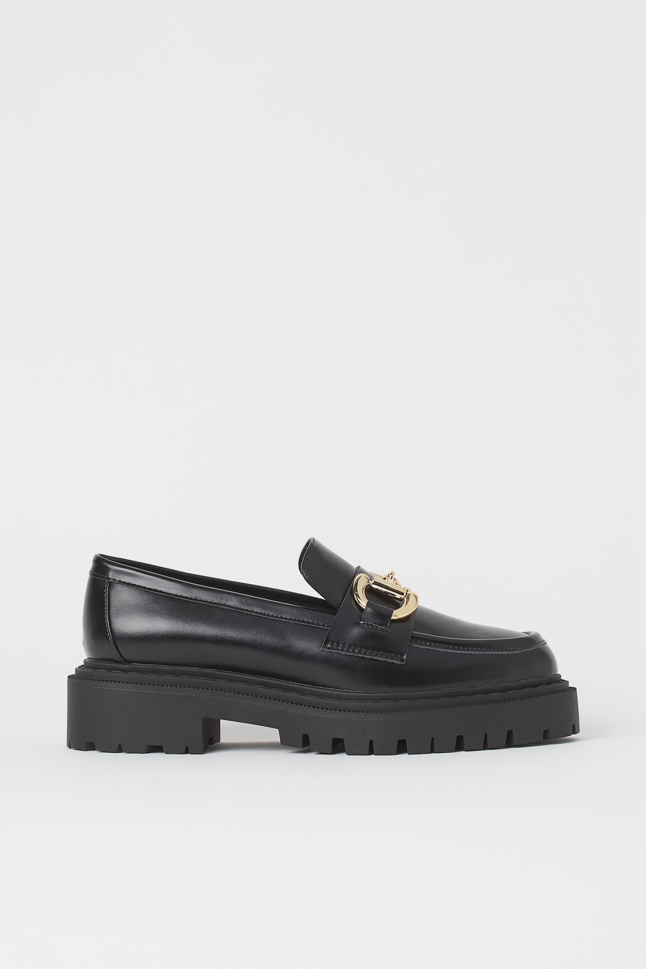 Chunky loafers - Low heel - Black - Ladies | H&M GB