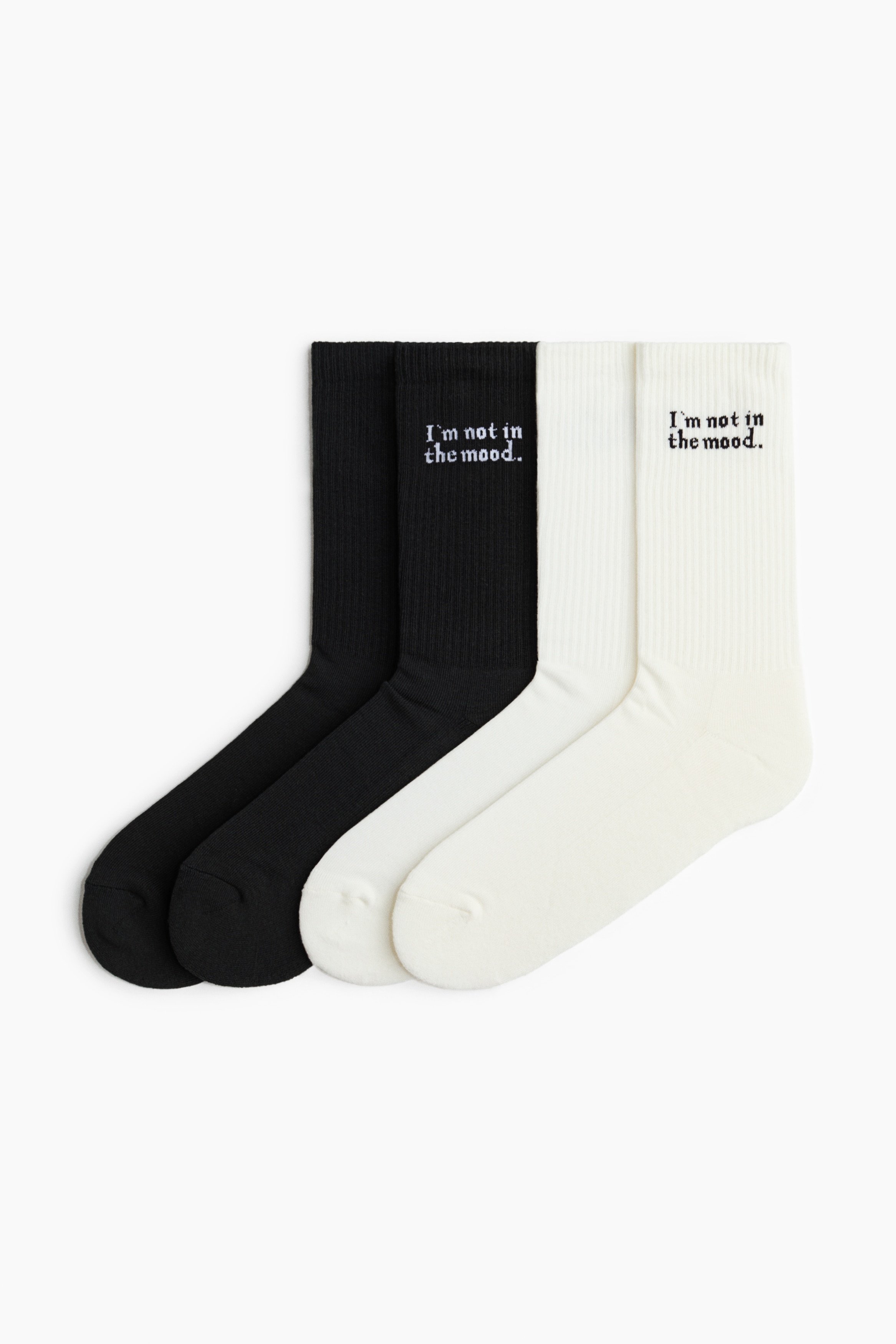 Off-White ロゴ ソックス 2足セット オールドイングリッシュ ロゴ ソックス 2足セット | FREAK'S