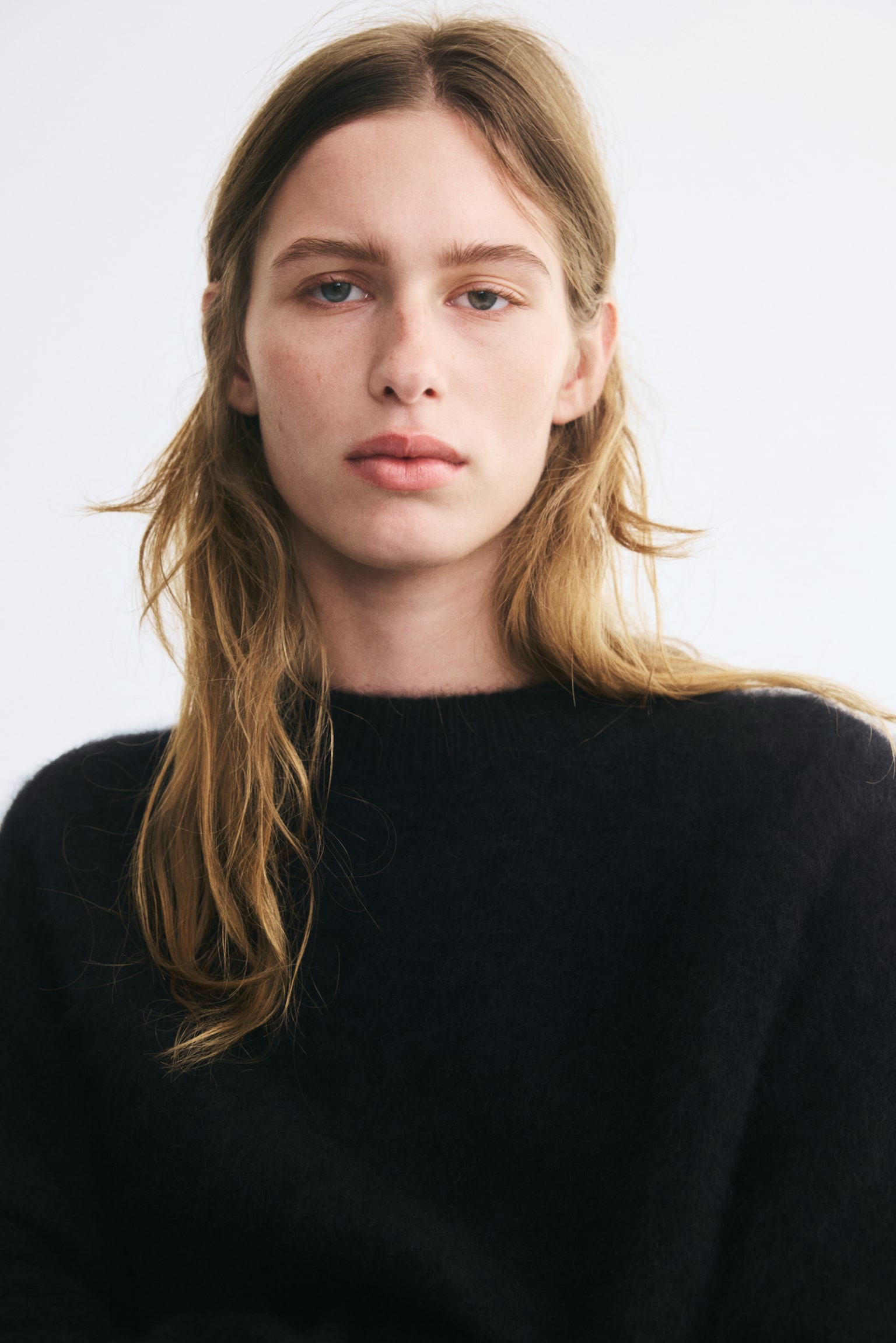 Женский свитер H&M Oversized Wool, цвет: Чёрный — фото 4