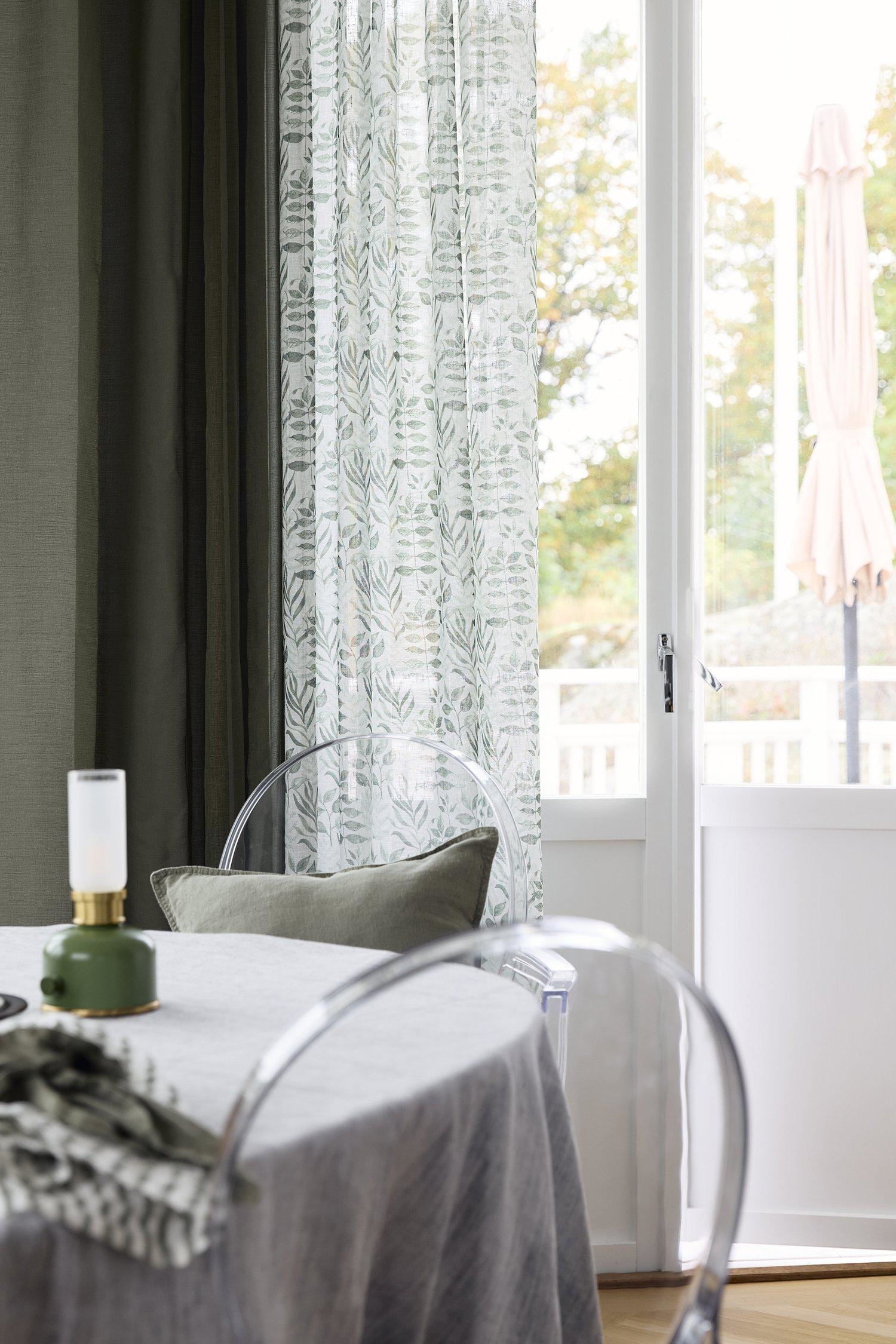 Filippa Gardin 2p - Mossgrön