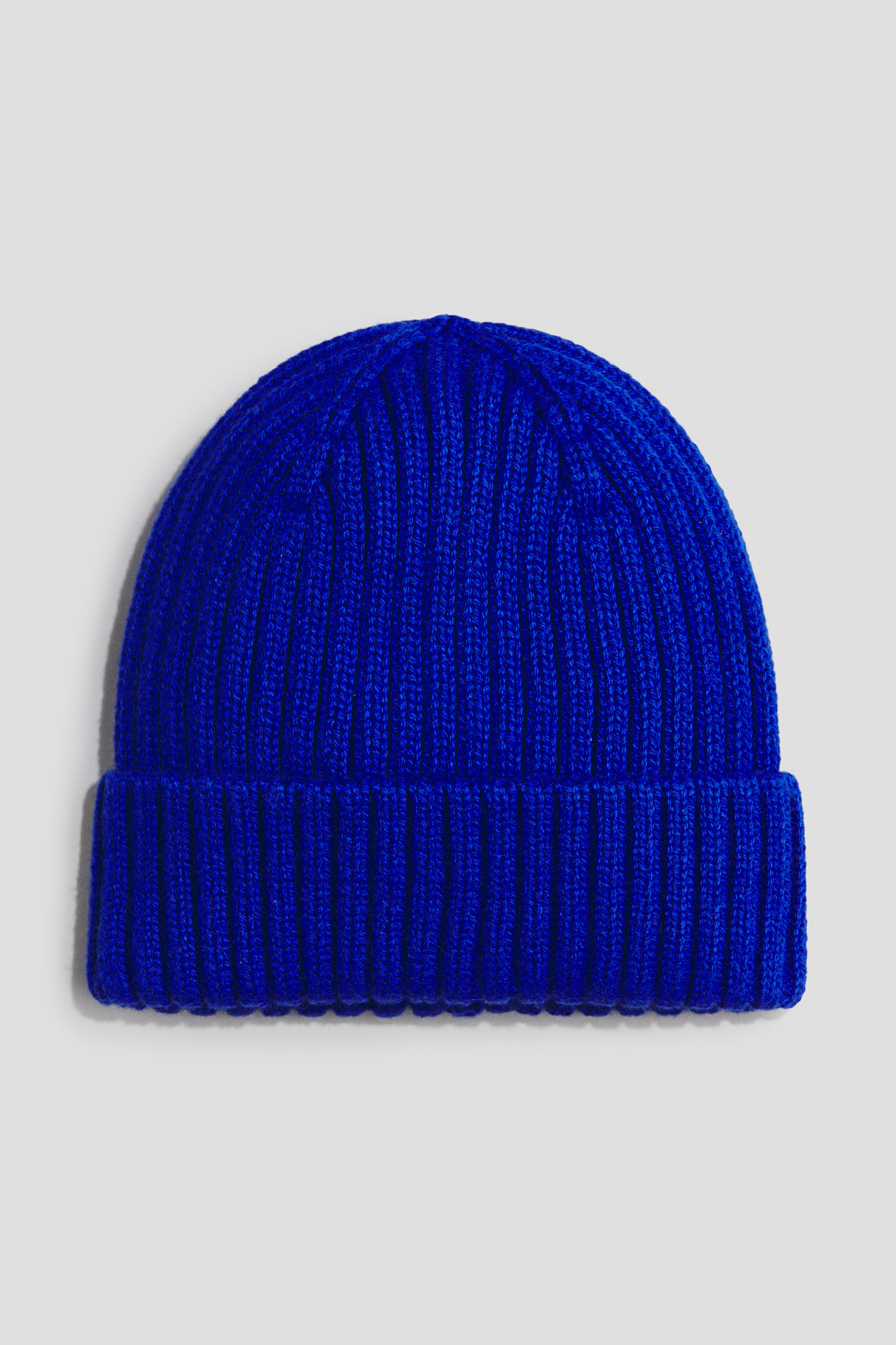 View larger image: Ribbed beanie - Bright blue - Kids | H&M 1