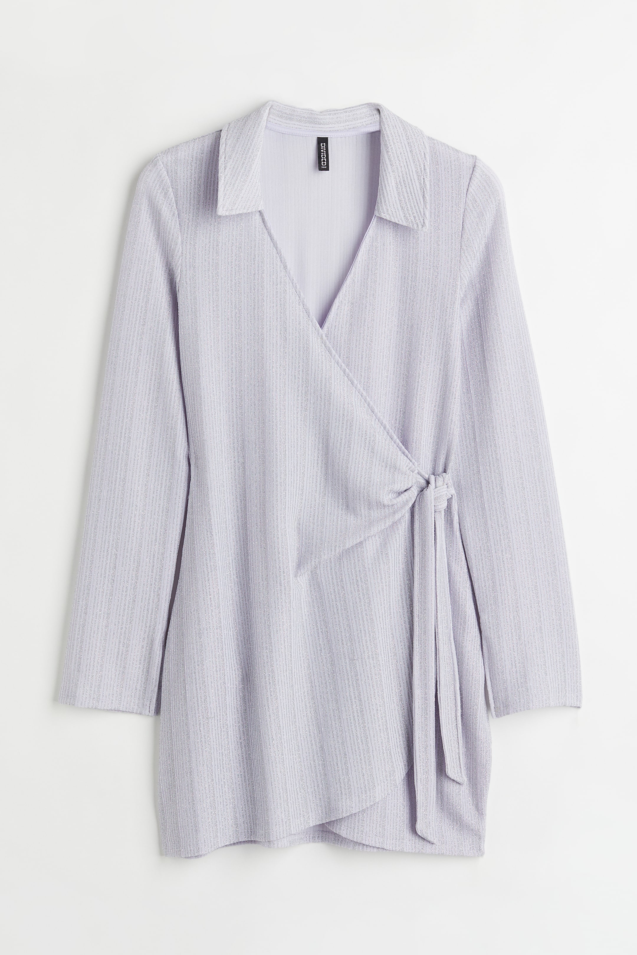 H&M+ Wrap Dress with Collar