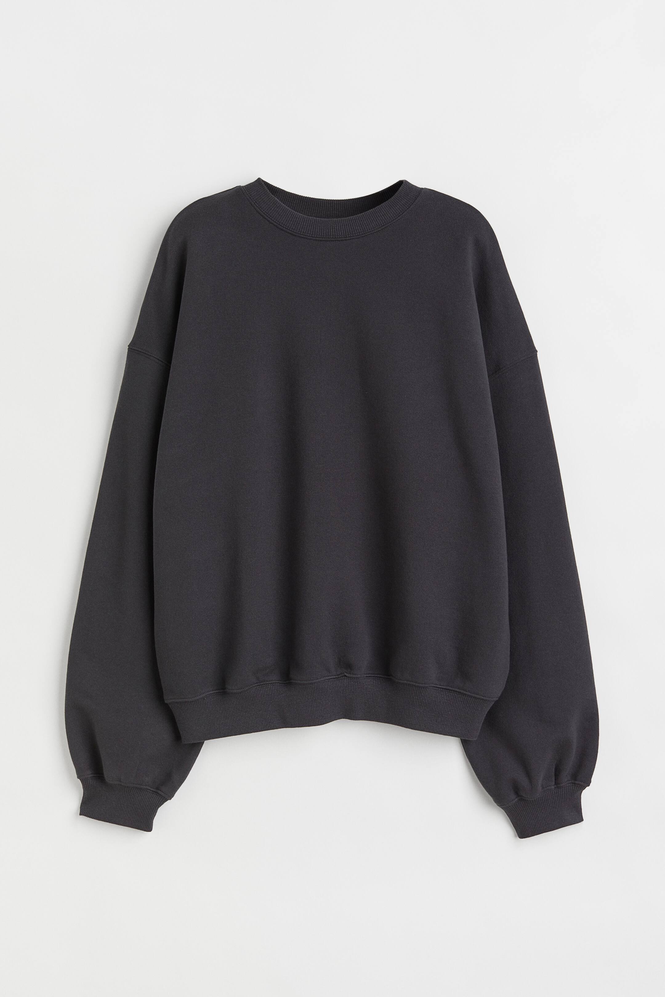 View larger image: Sports Sweatshirt in DryMove™ - Charcoal gray - Ladies | H&M PH 1