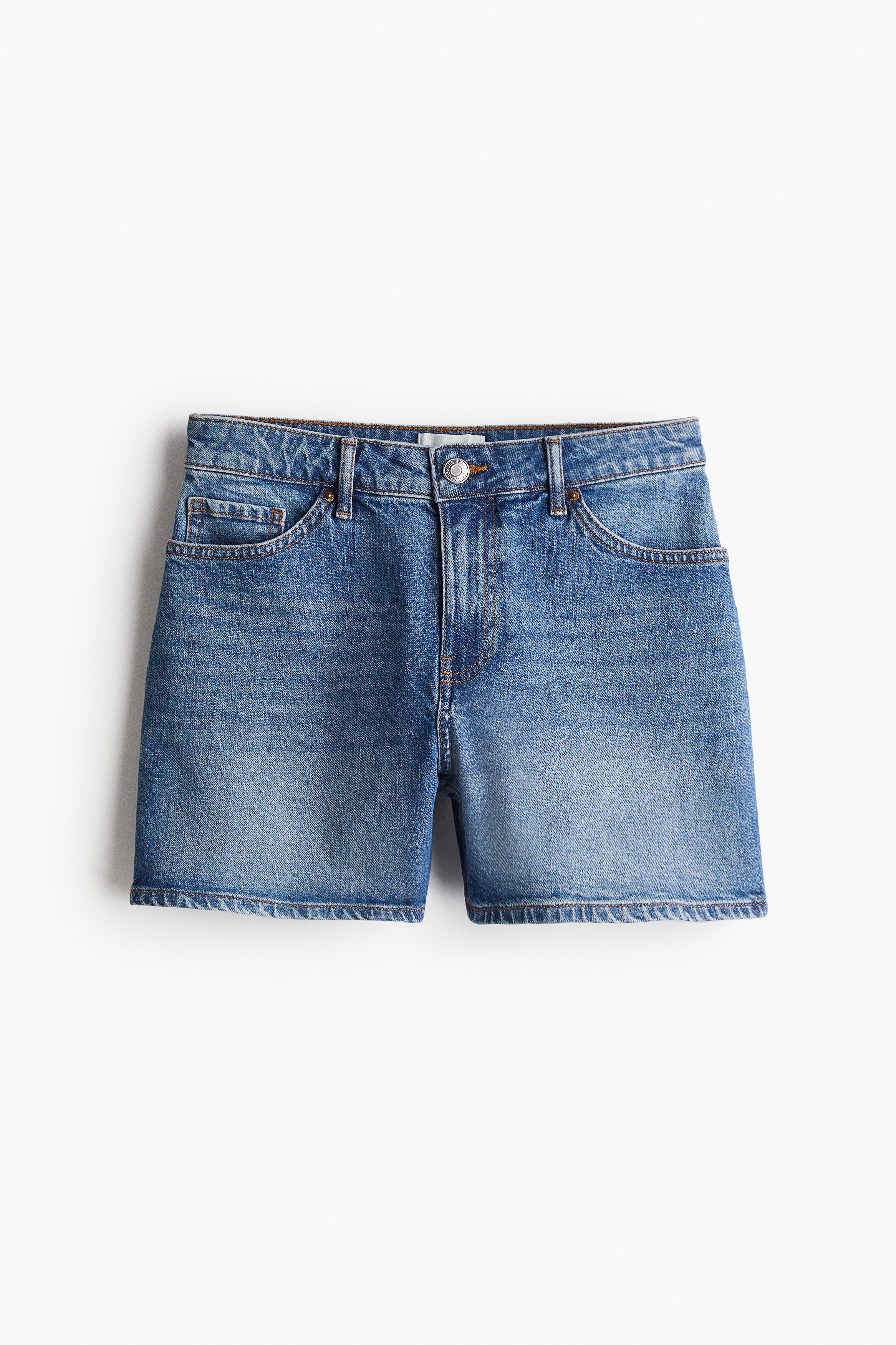 デニムショートパンツ - デニムブルー - レディース | H&M JP