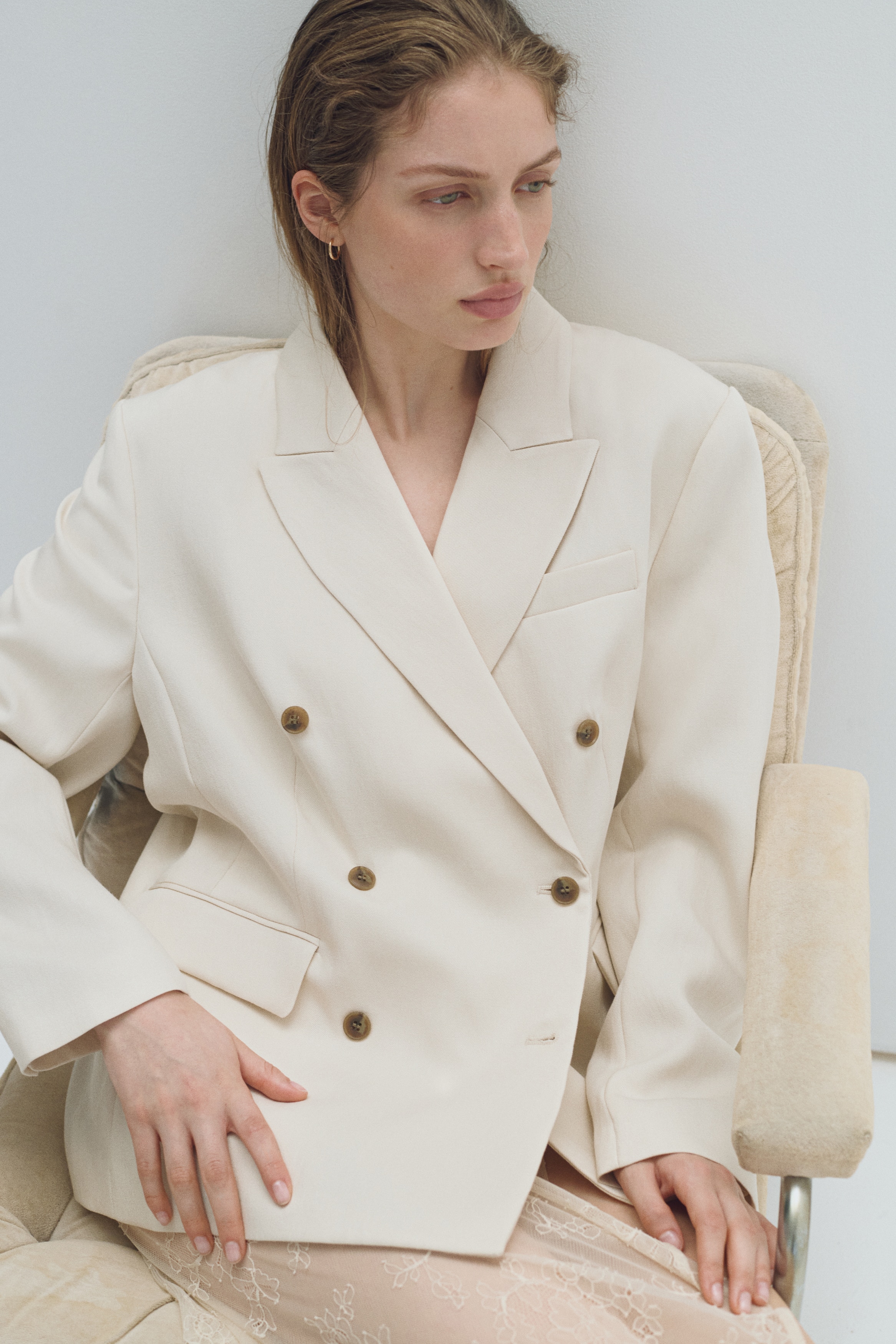 Double-breasted blazer