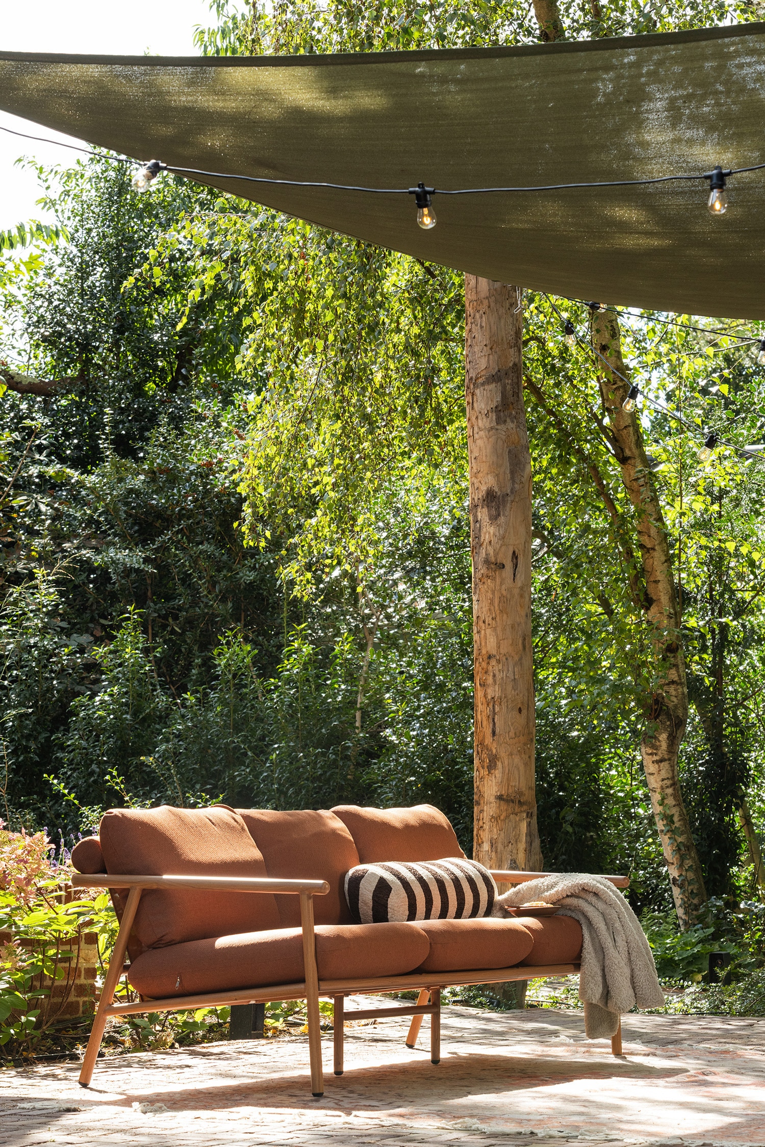 Cavero 3-sitzer Gartenbank - Natürlich