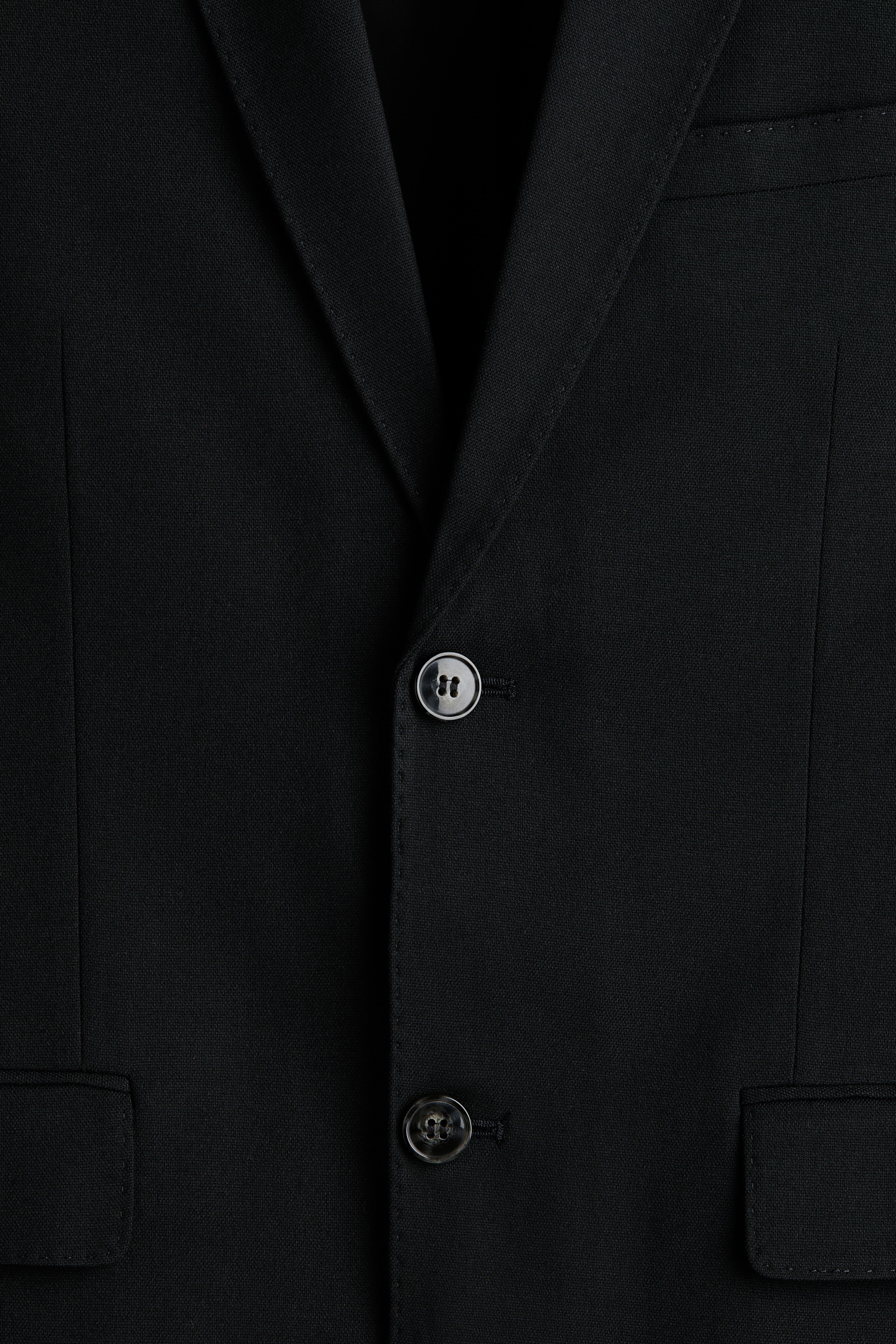 Slim-Fit Single-Breasted Jacket