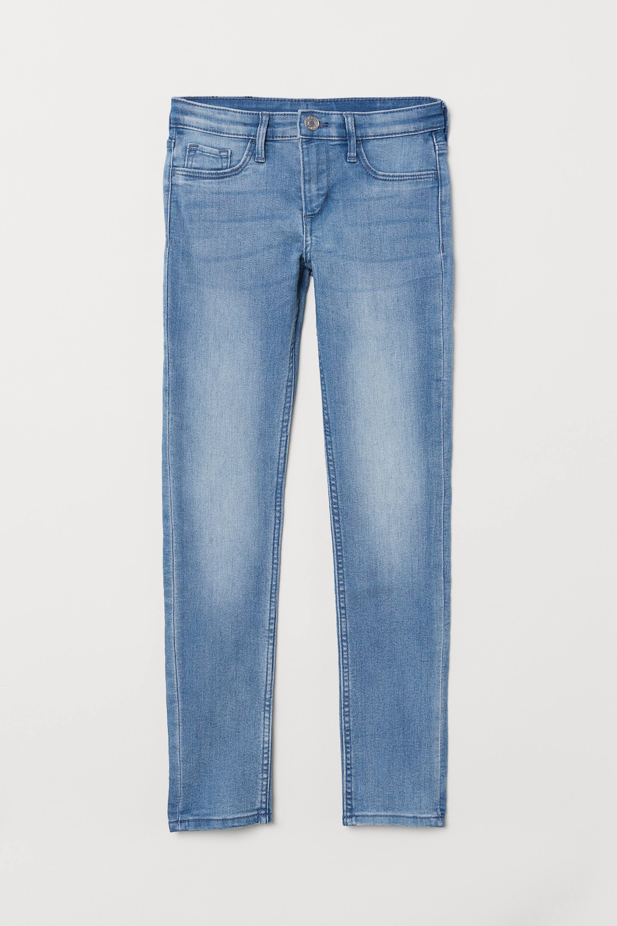 Superstretch Skinny Fit Jeans Light denim blue/Washed Kids H&M