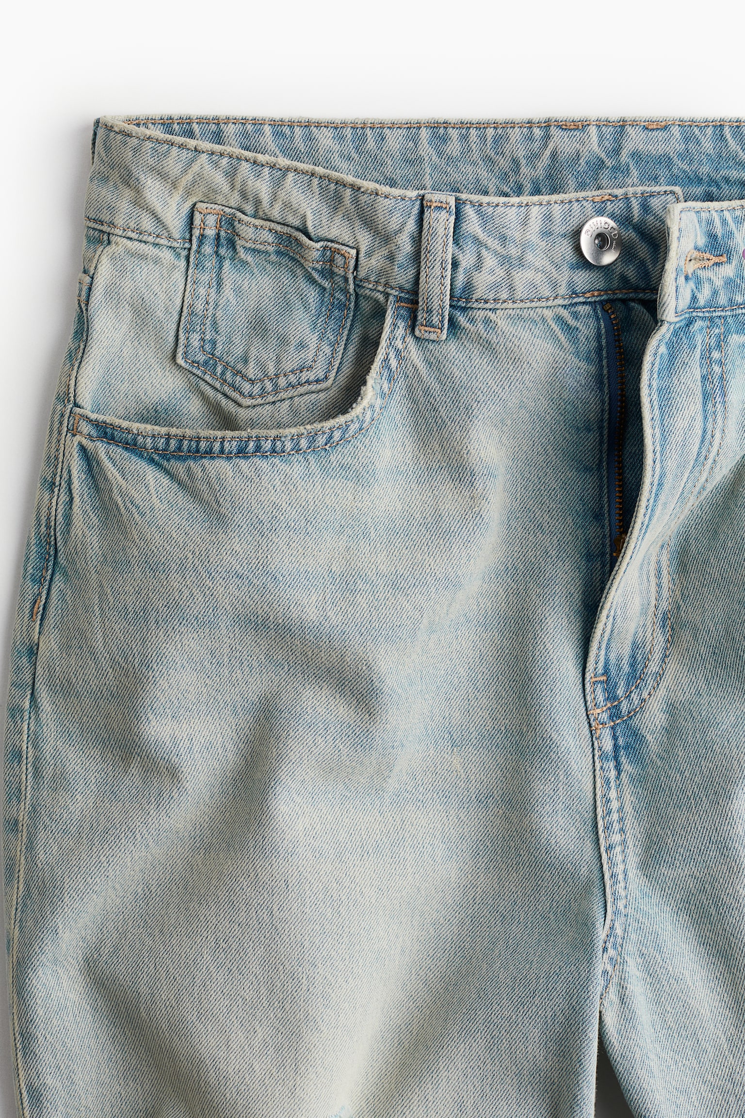 Baggy Low Jeans - Light denim blue/Dark greige/Denim blue/Black/Light beige/Denim blue - 7