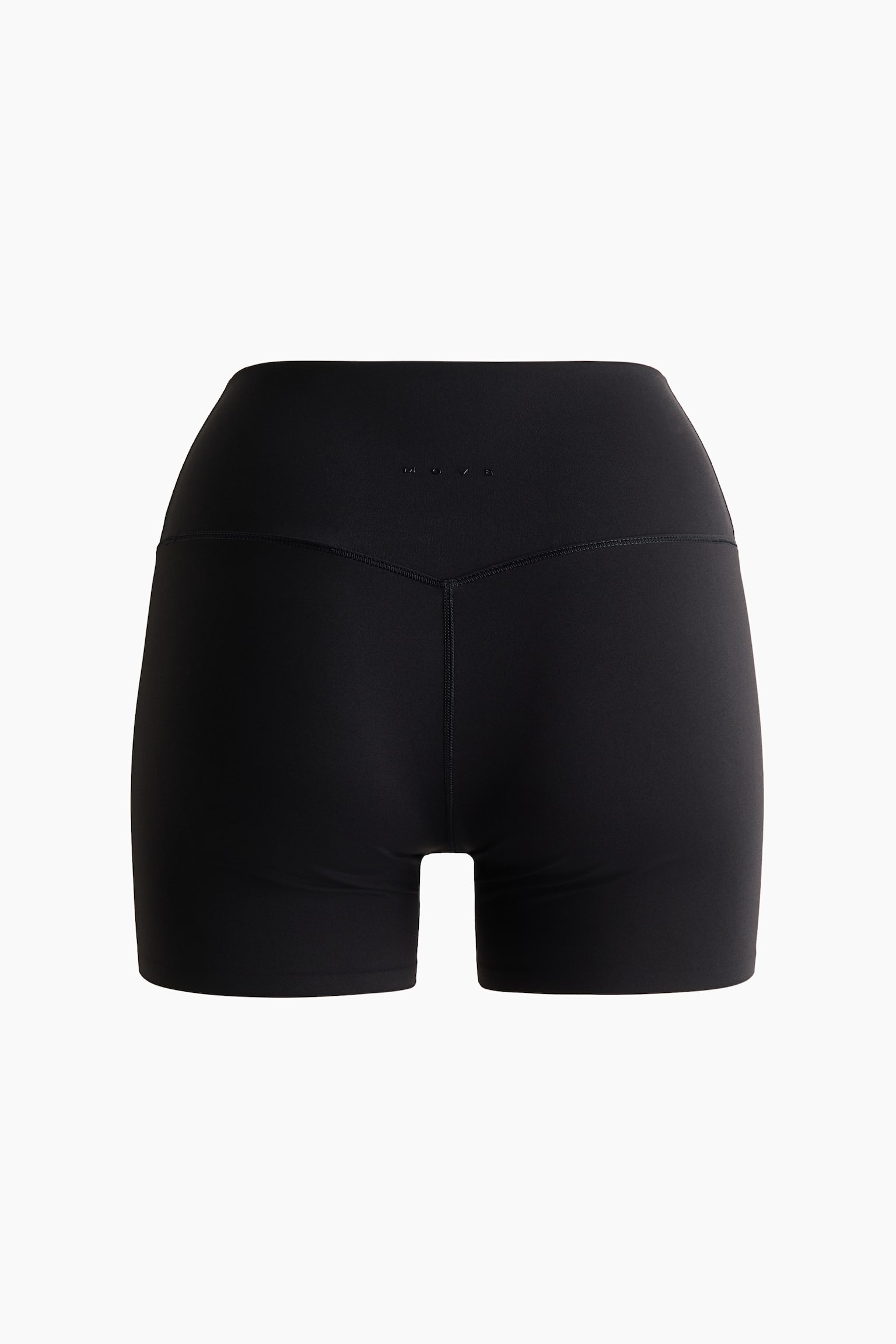 Женские брюки H&M Sports Hot Pants with SculptMove™, цвет: Чёрный — фото 6