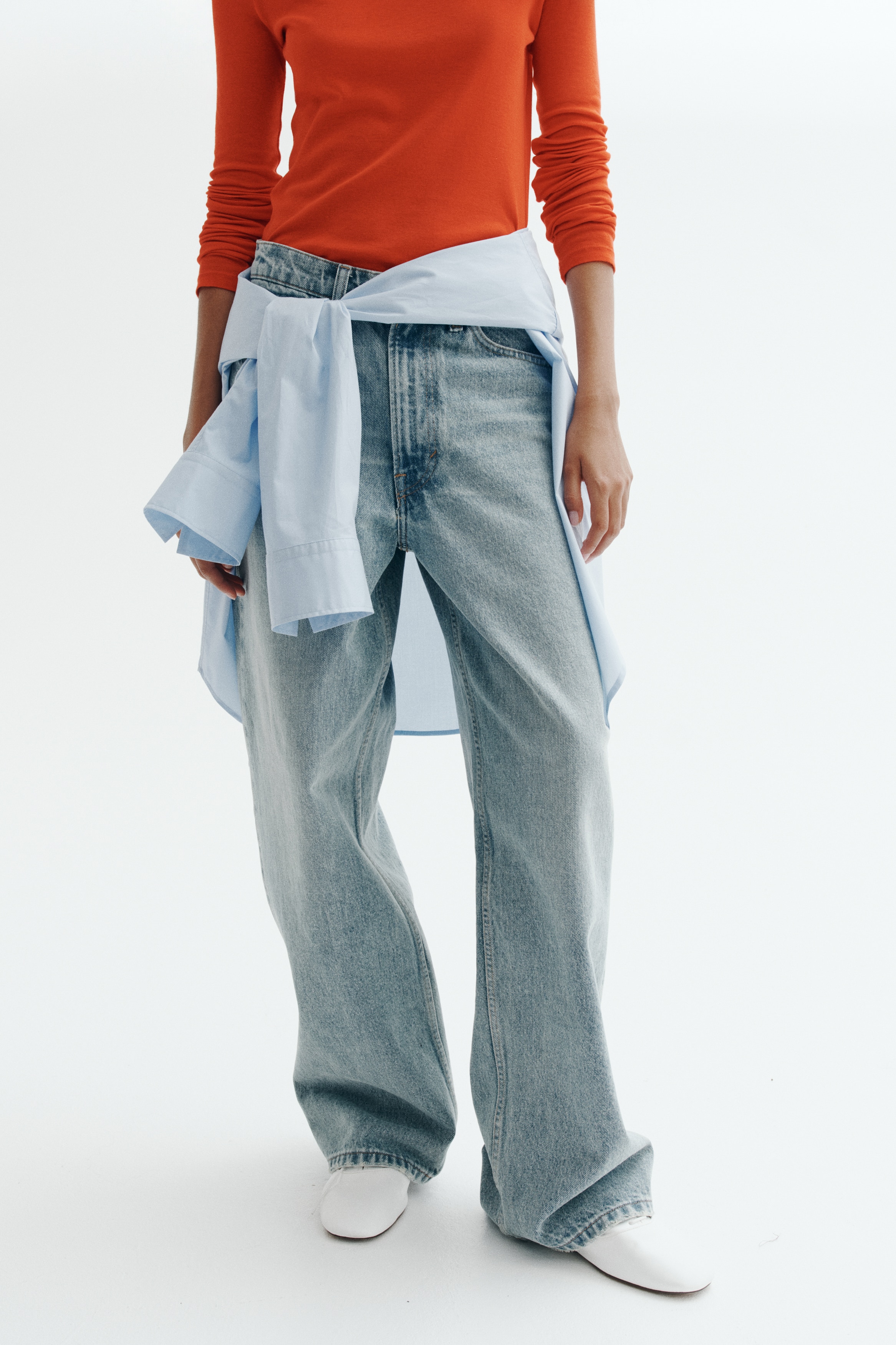 Baggy High Waist JeansModel