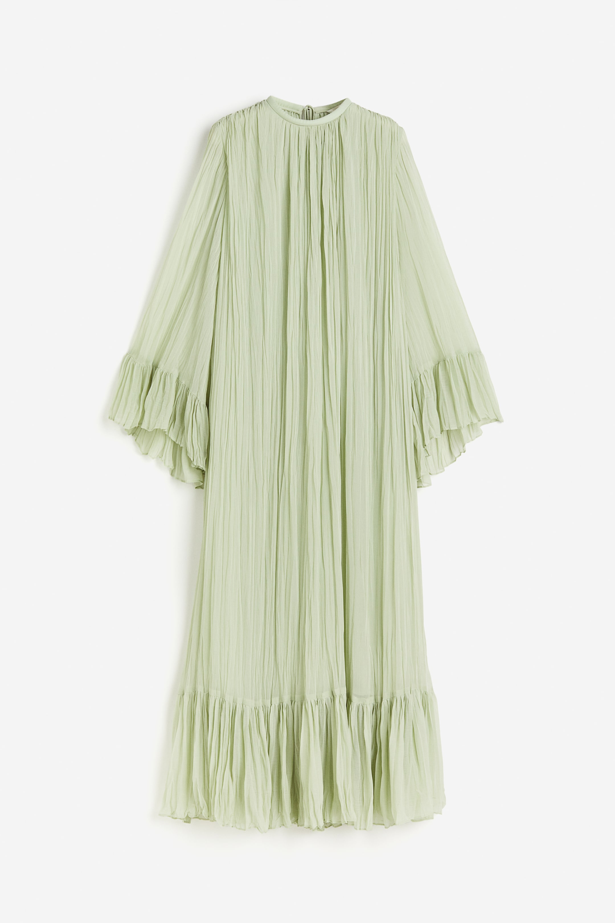 Pleated Kaftan Dress