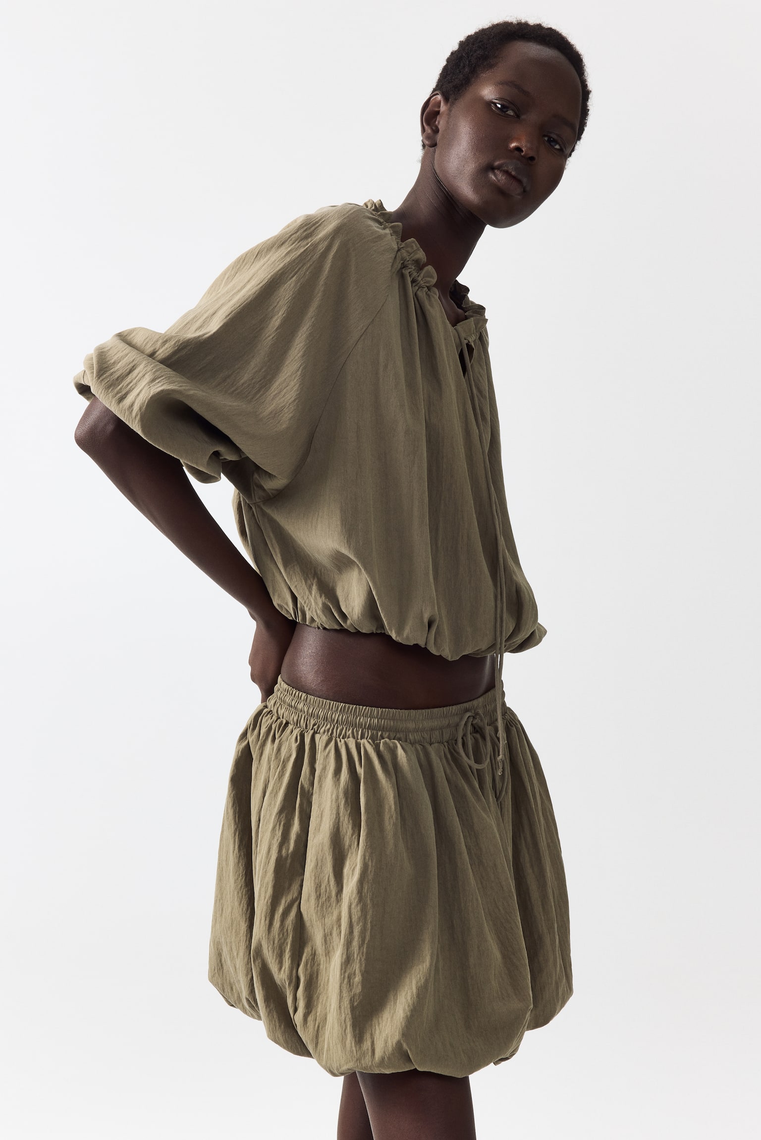 Bubble-hem skirt - 6