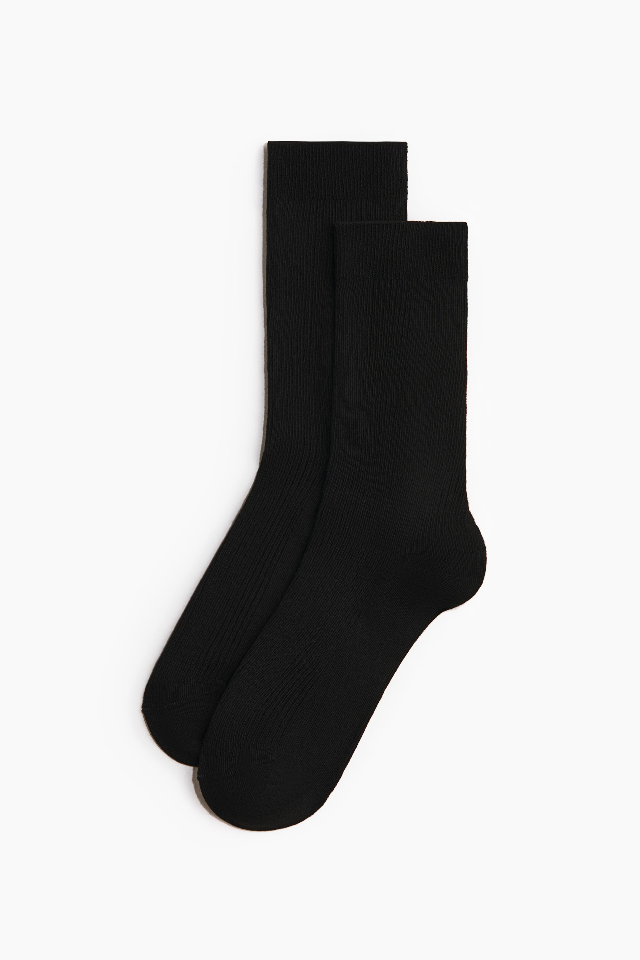 Lot de 5 paires chaussettes en tricot côtelé