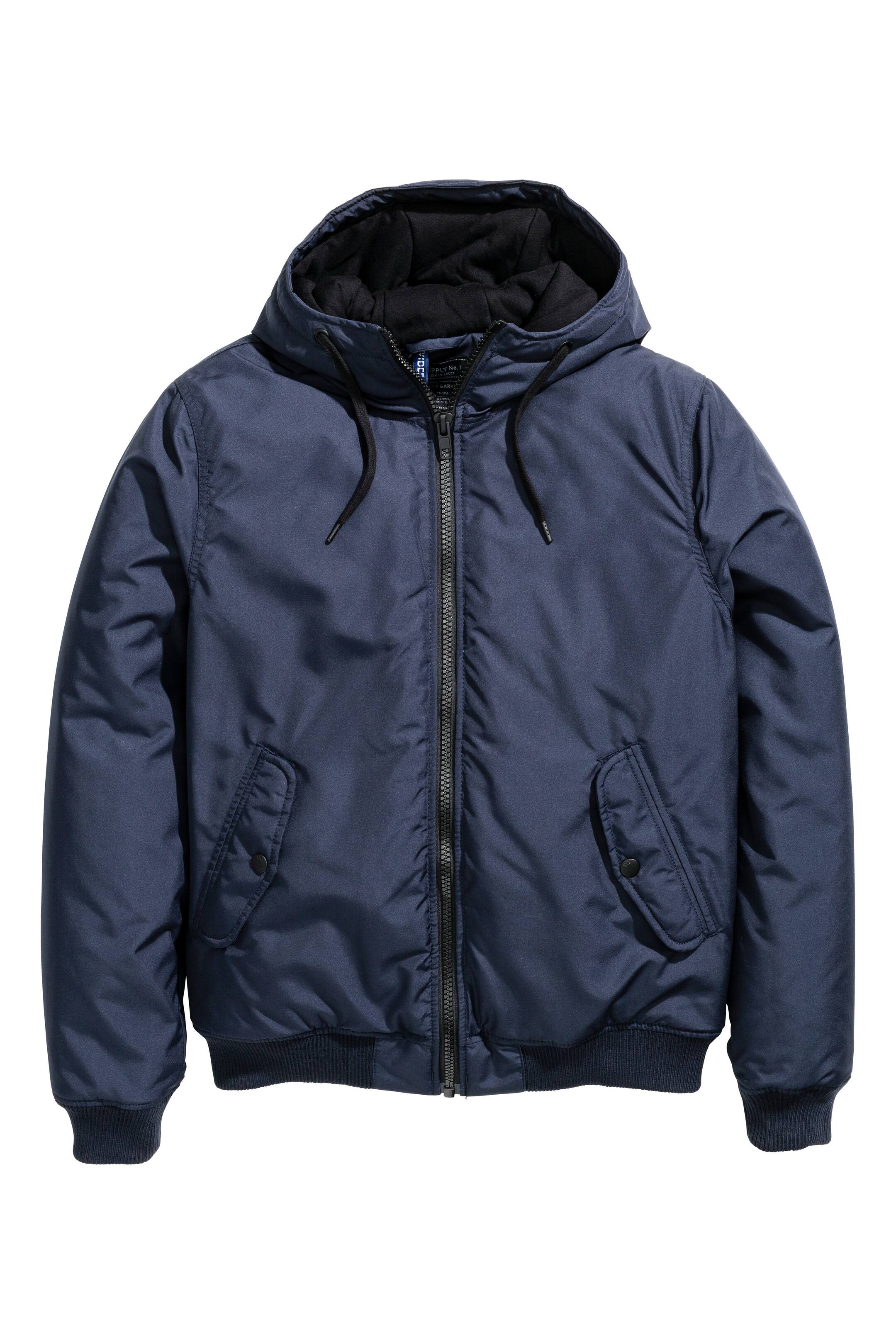 View larger image: Padded Jacket - Dark blue - Men | H&M CA 1