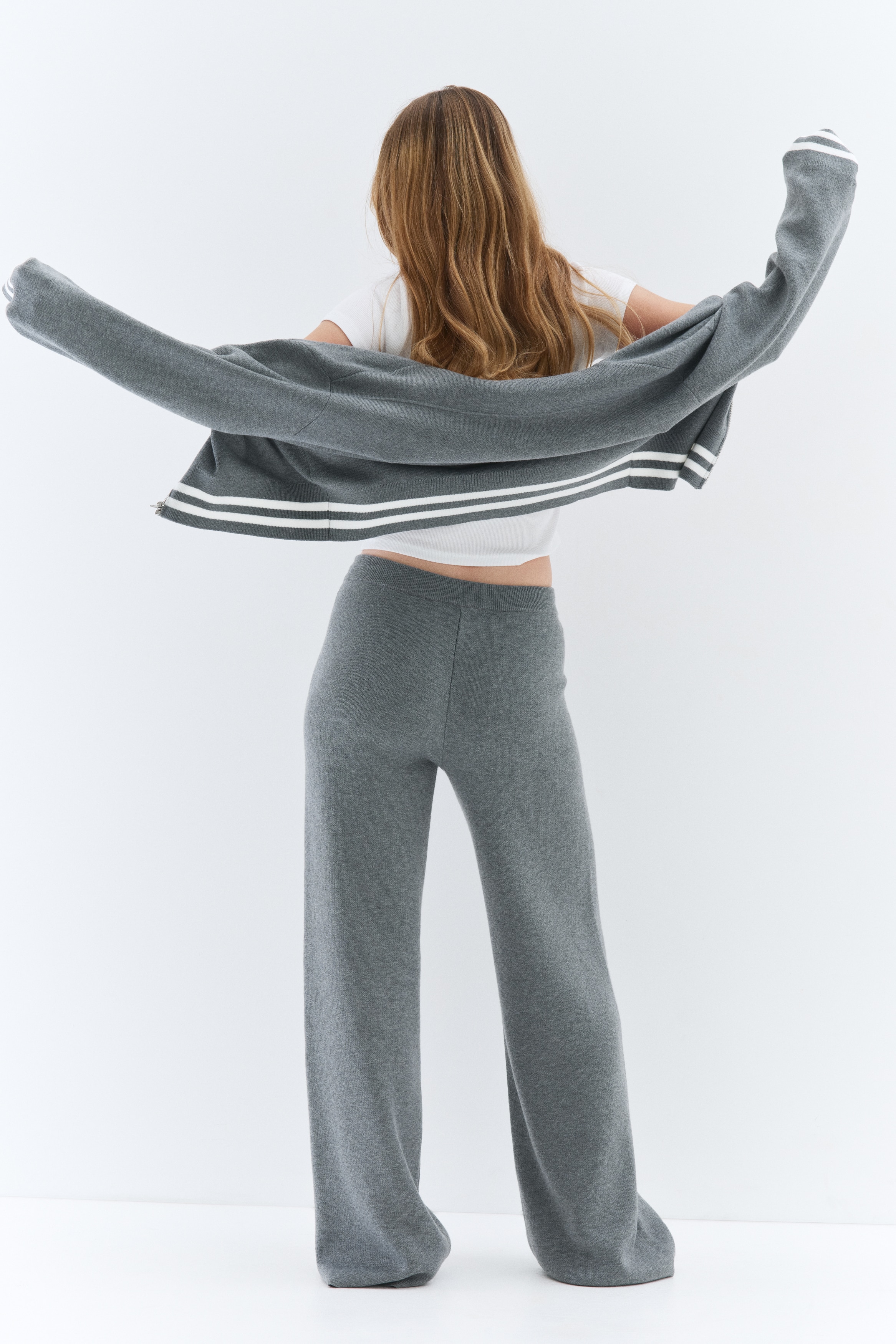 美品　theredthread S logo knit pants micro THEREDTHREAD S logo knit pants micro新品 THEREDTHREAD / ザ