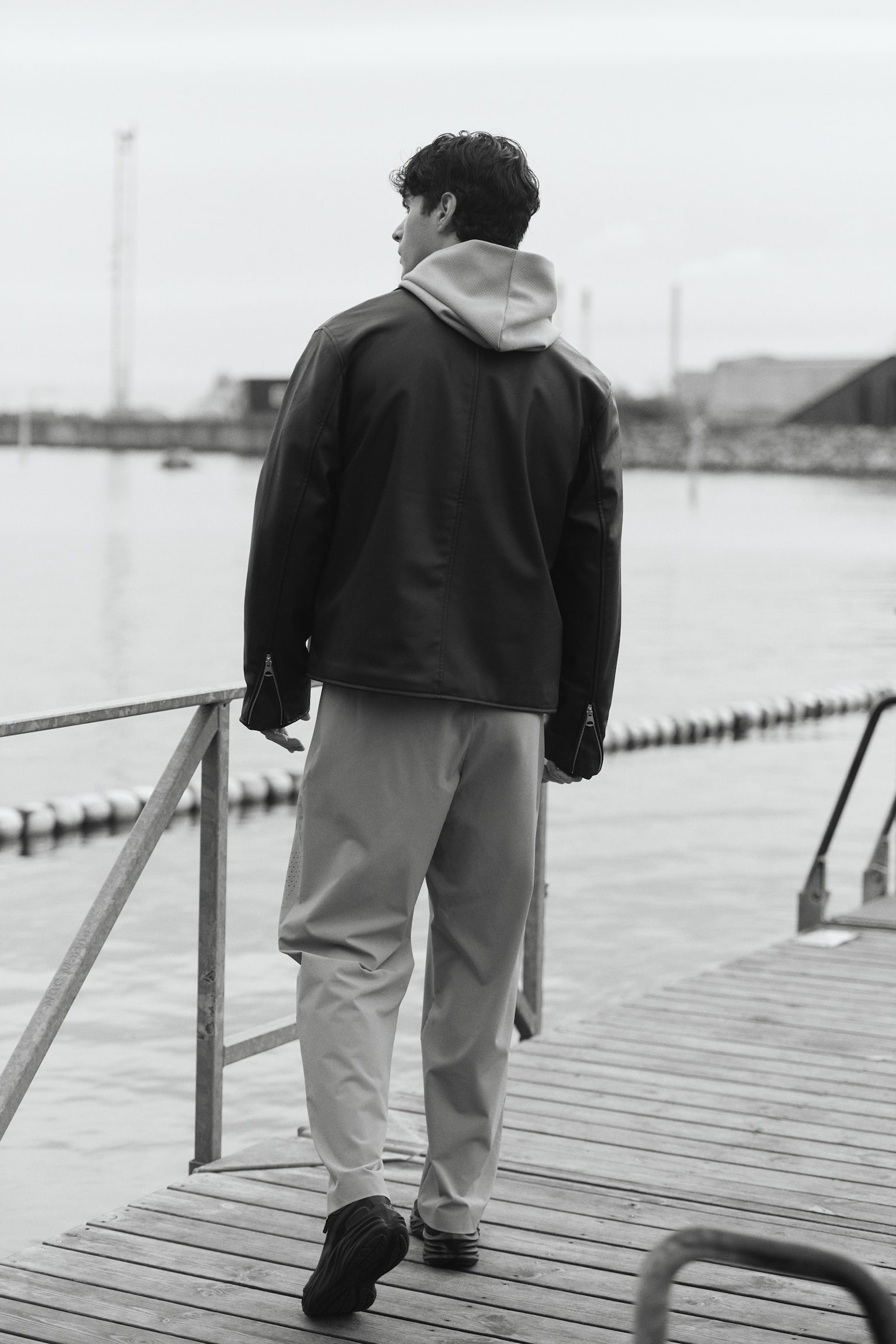 Regular Fit Track pants with DryMove™ - Beige/Dark brown/Black/Dark grey - 7