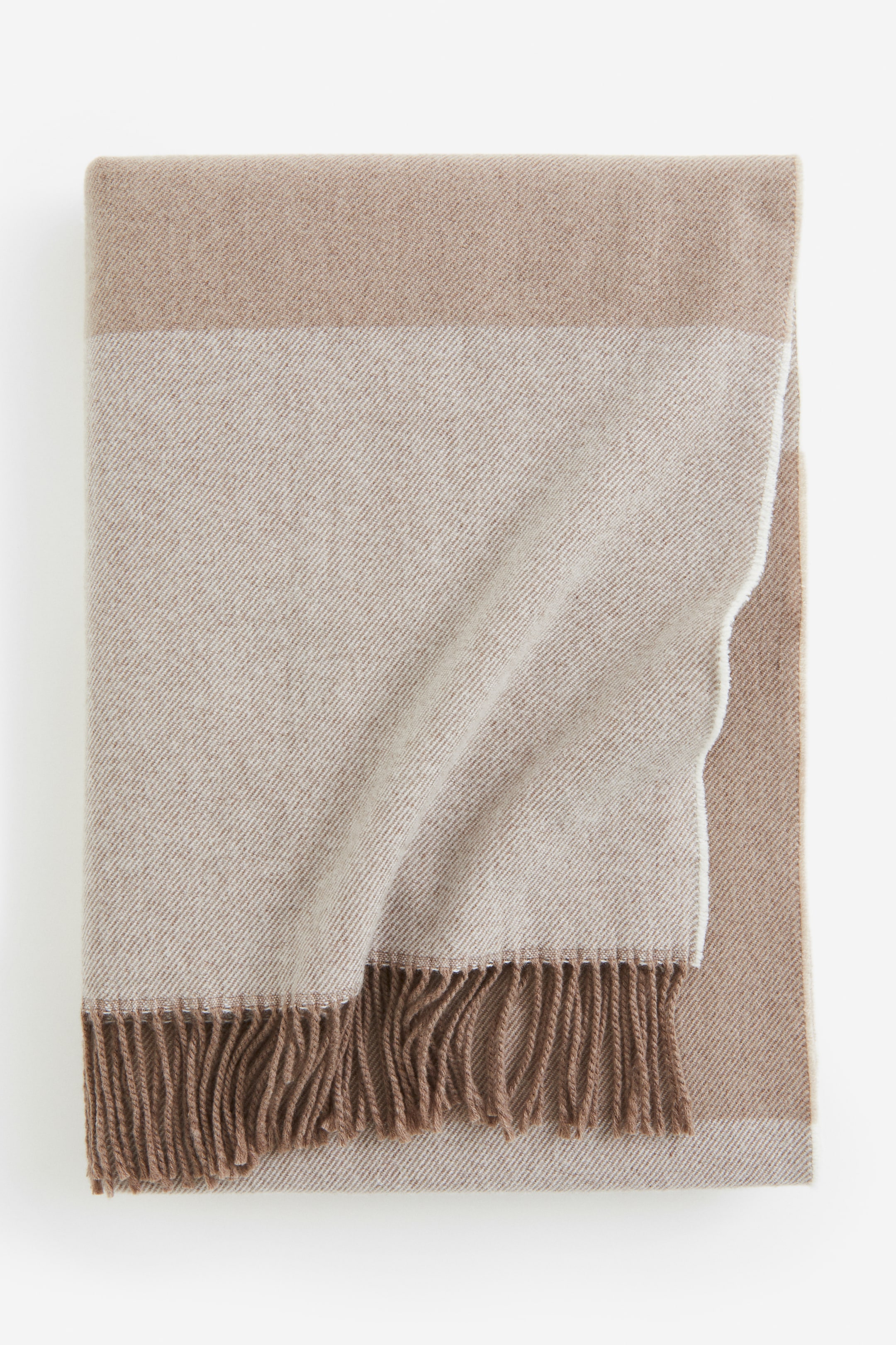 Wool-blend Throw