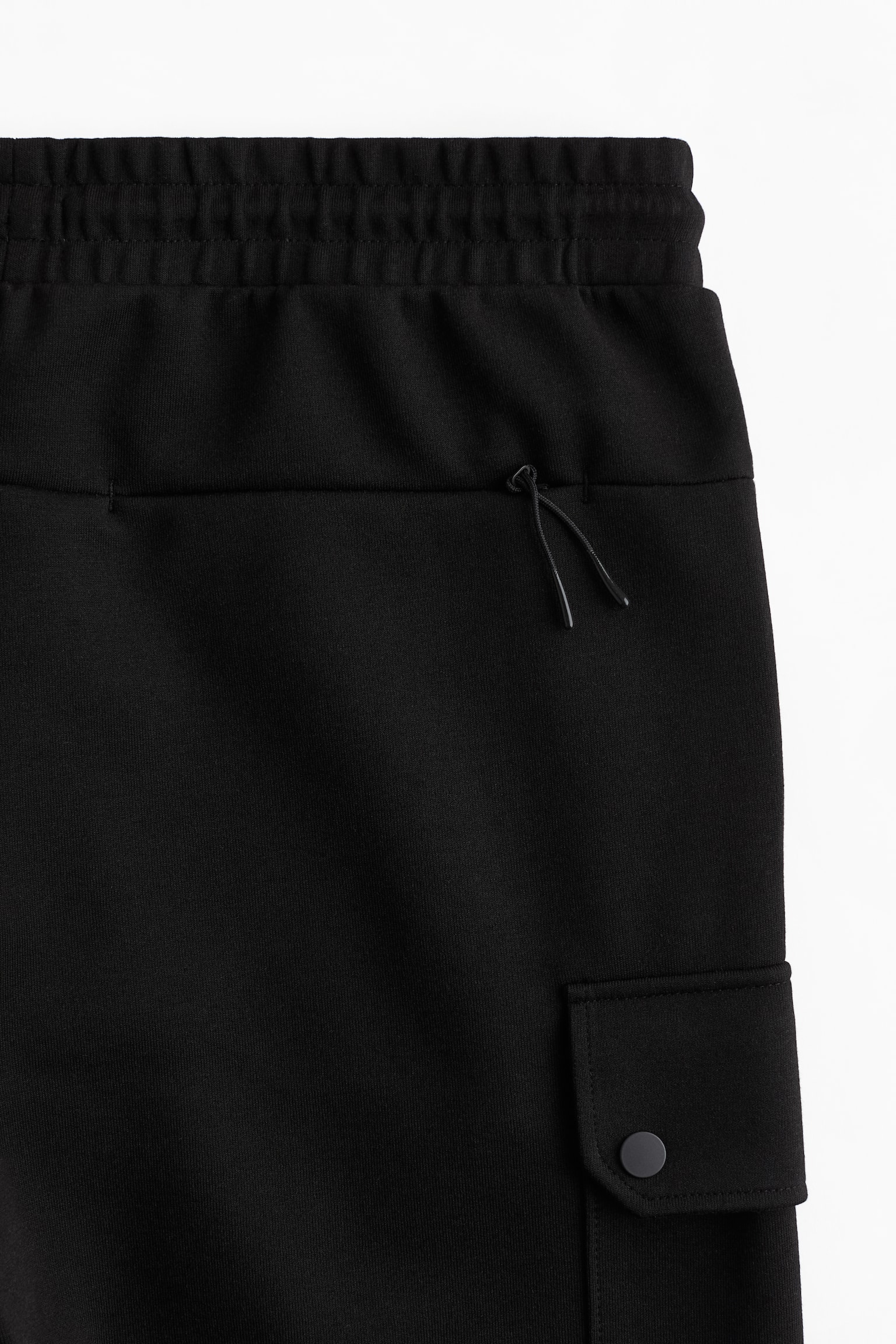 Regular Fit Scuba shorts - Black/Dark grey - 7