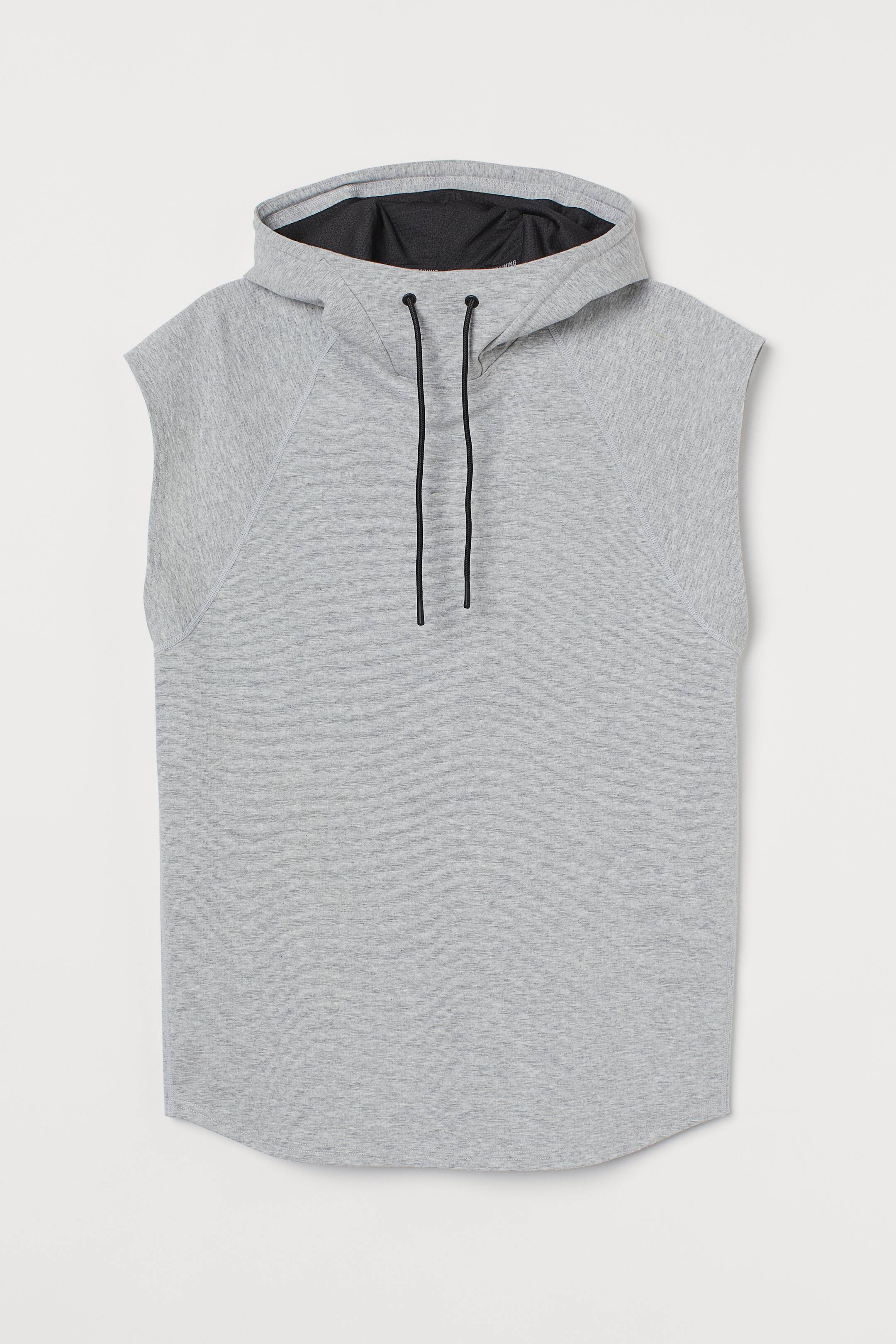 הצגת תמונה גדולה יותר: קפוצ'ון ספורט Relaxed Fit - אפור מלאנז' - Men | H&M IL 1