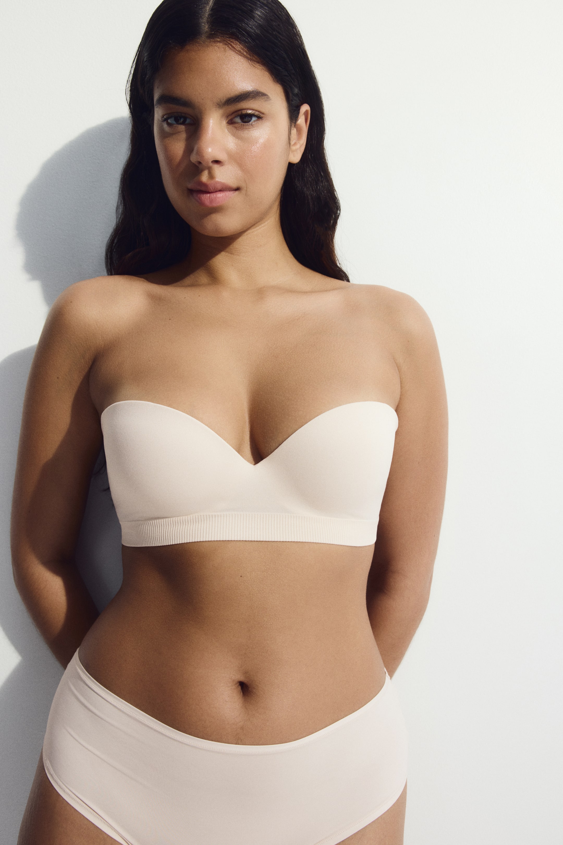 Soutien-gorge balconnet rembourré sans coutures