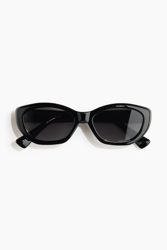Женские солнцезащитные очки H&M Cat-Eye Sunglasses, цвет: Чёрный