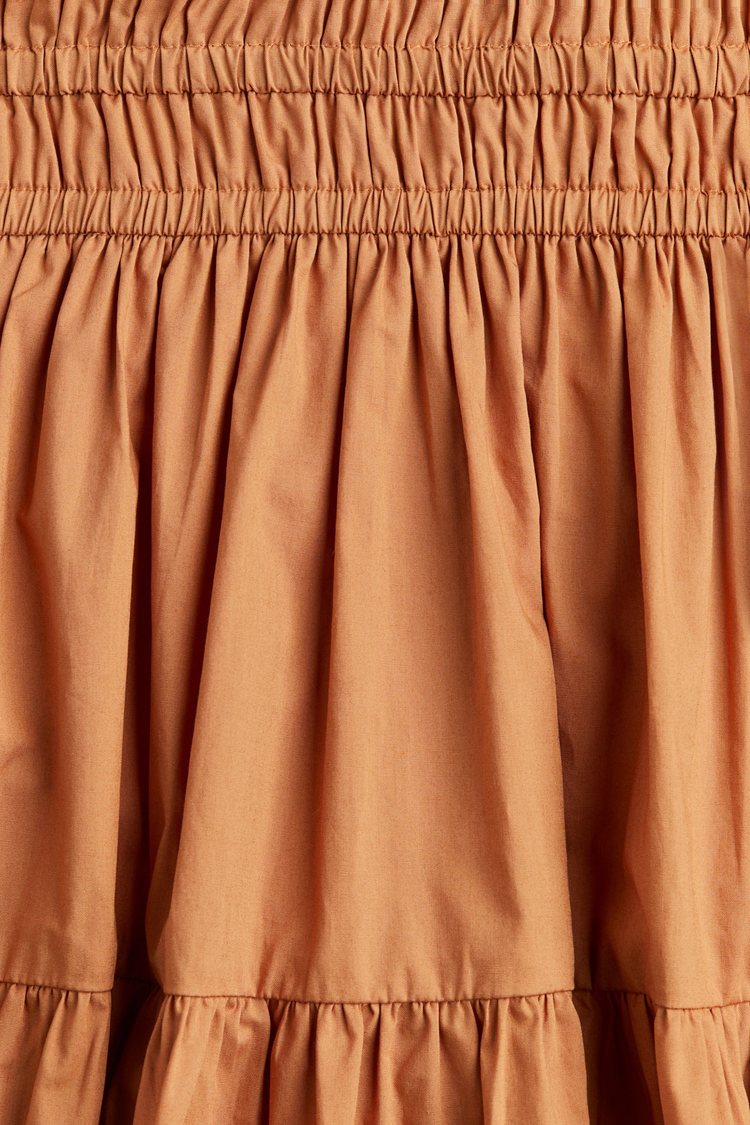 棉質洋裝 - 橘色/黑色/印花/酒紅色/佩斯利變形蟲圖騰/黑色 - 4