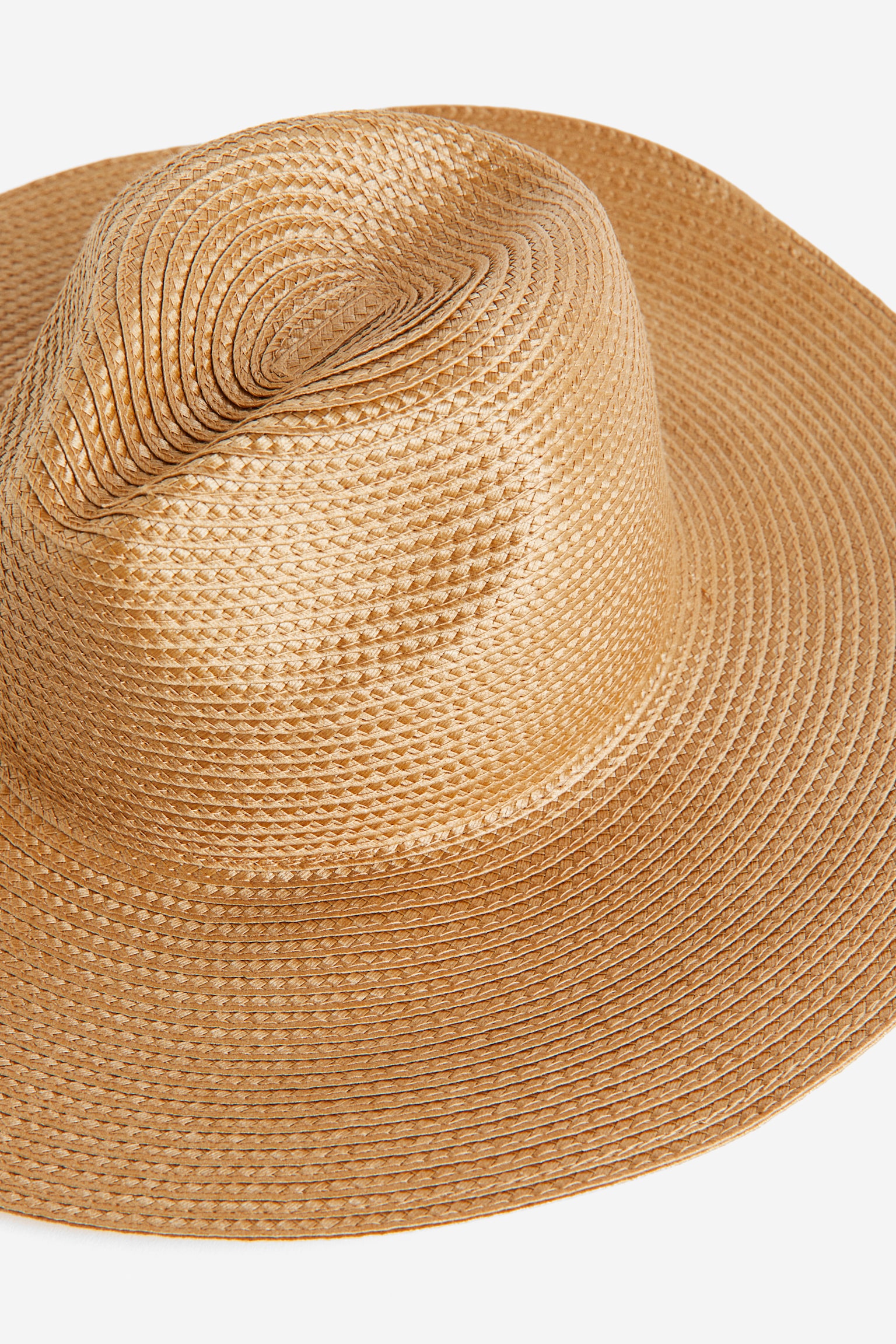 Straw hat - Beige/Black - 2