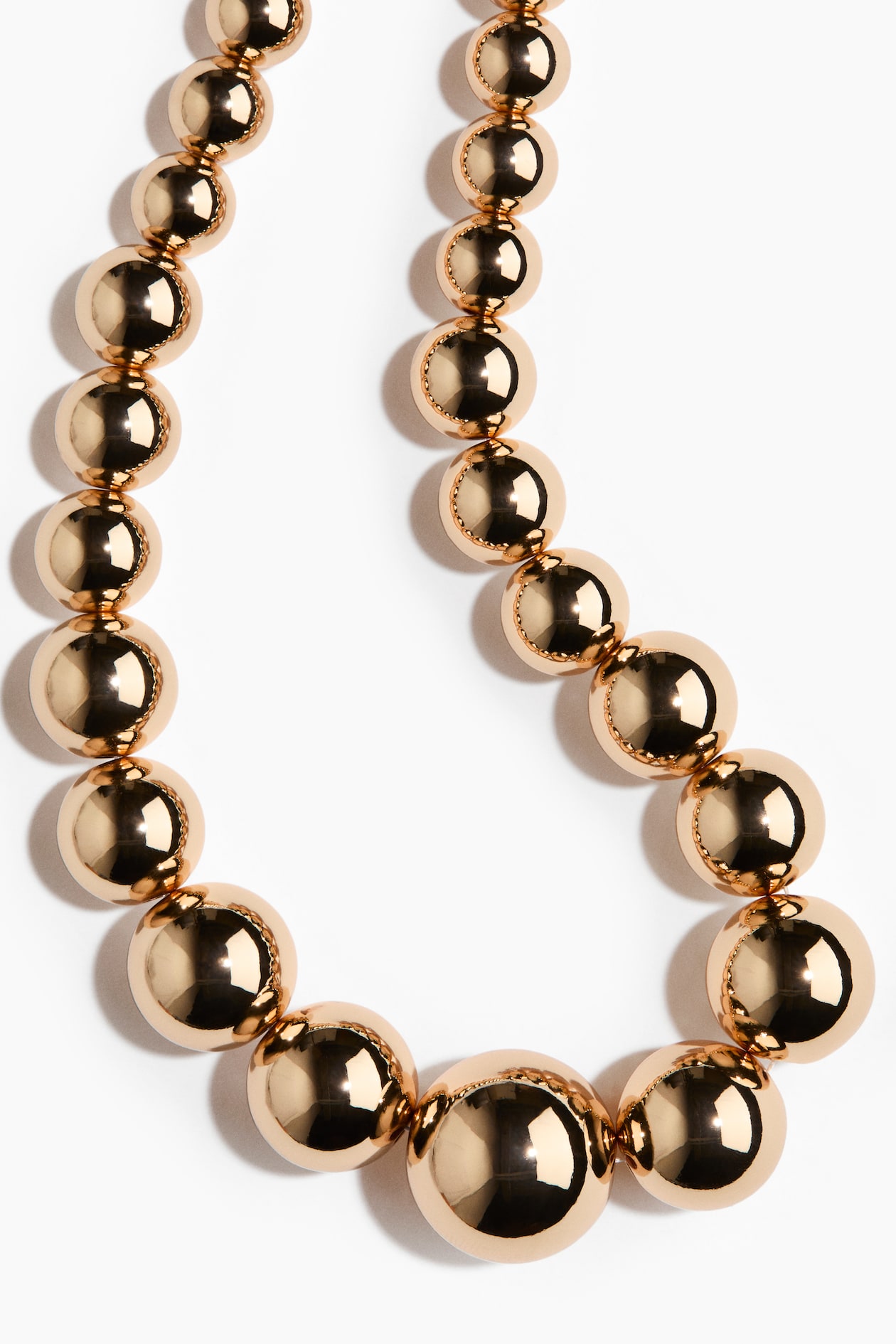 Women's Gold-colored Beaded Necklace | H&M CA
