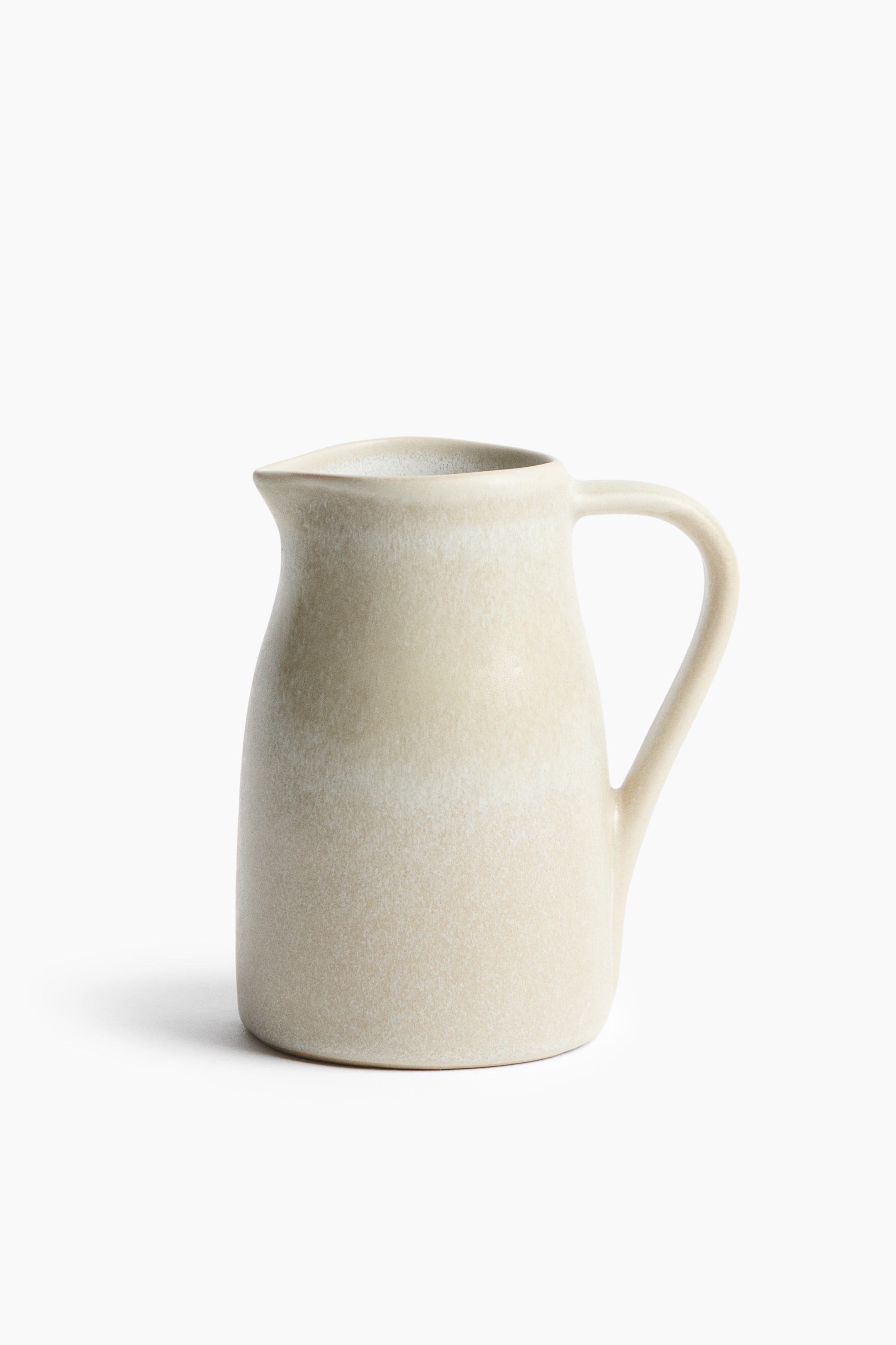 View larger image: Stoneware milk jug - Light beige - Home All | H&M IE 1