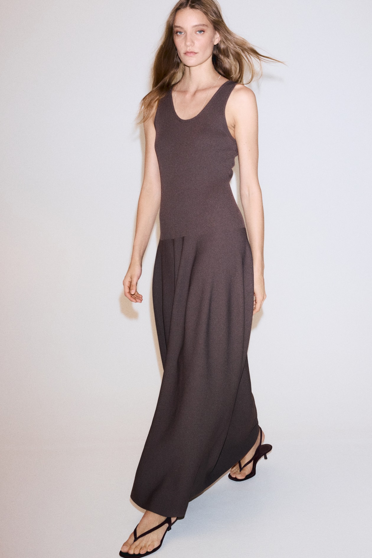dark brown dress Zapaka Women Sweetheart Ruffled Formal Ruched Strapless Mermaid Evening Dress, Dark Brown / US4 Fully lined for a smooth finish Brown Sheer Mesh Backless Maxi