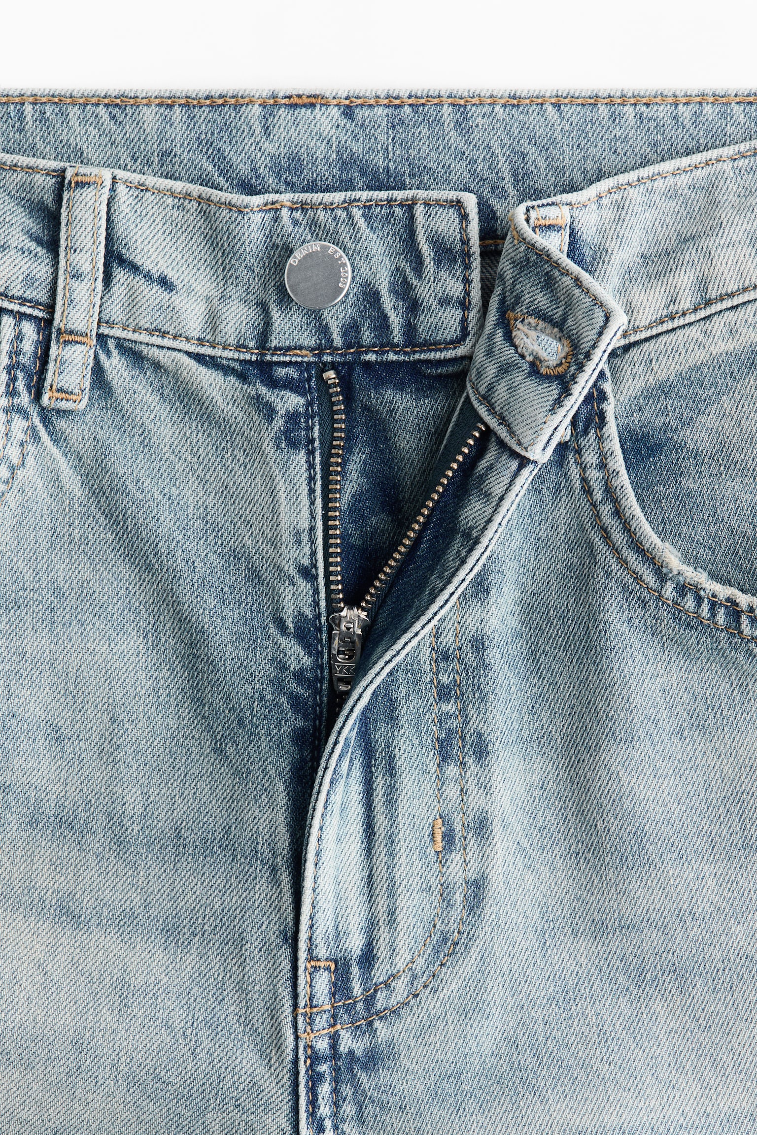 Barrel High Waist Jeans - Licht denimblauw - 2