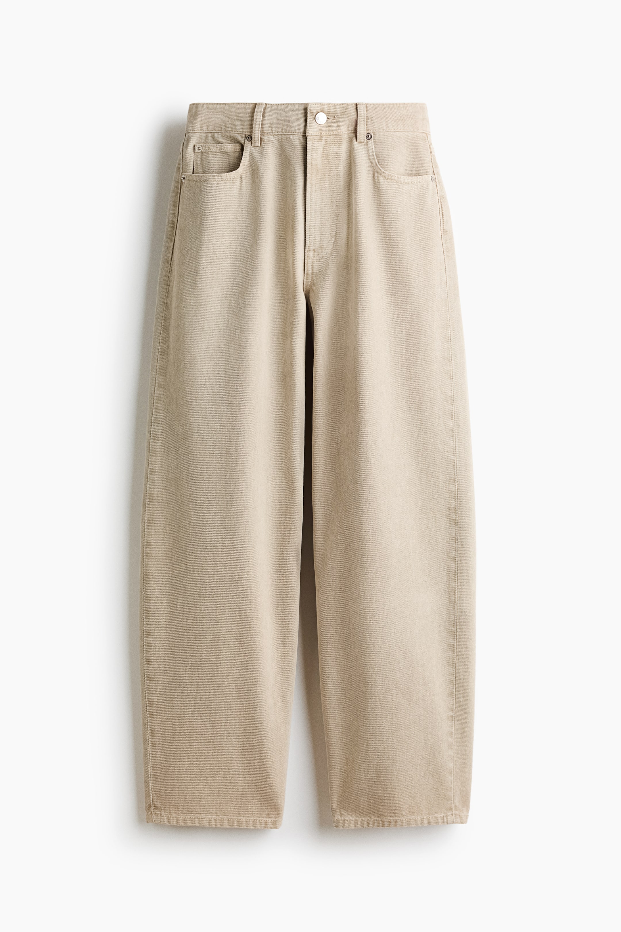 Baggy Regular-Waist Barrel Jeans