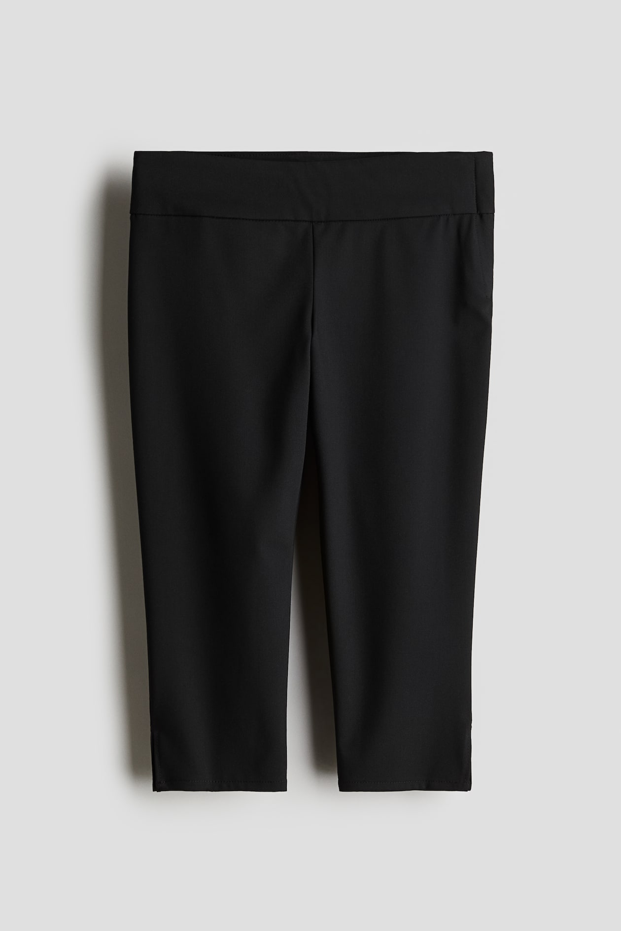 Casual fit capribroek voor dames in Wit - YULIUS Casual fit capribroek voor dames in Wit - YULIUS