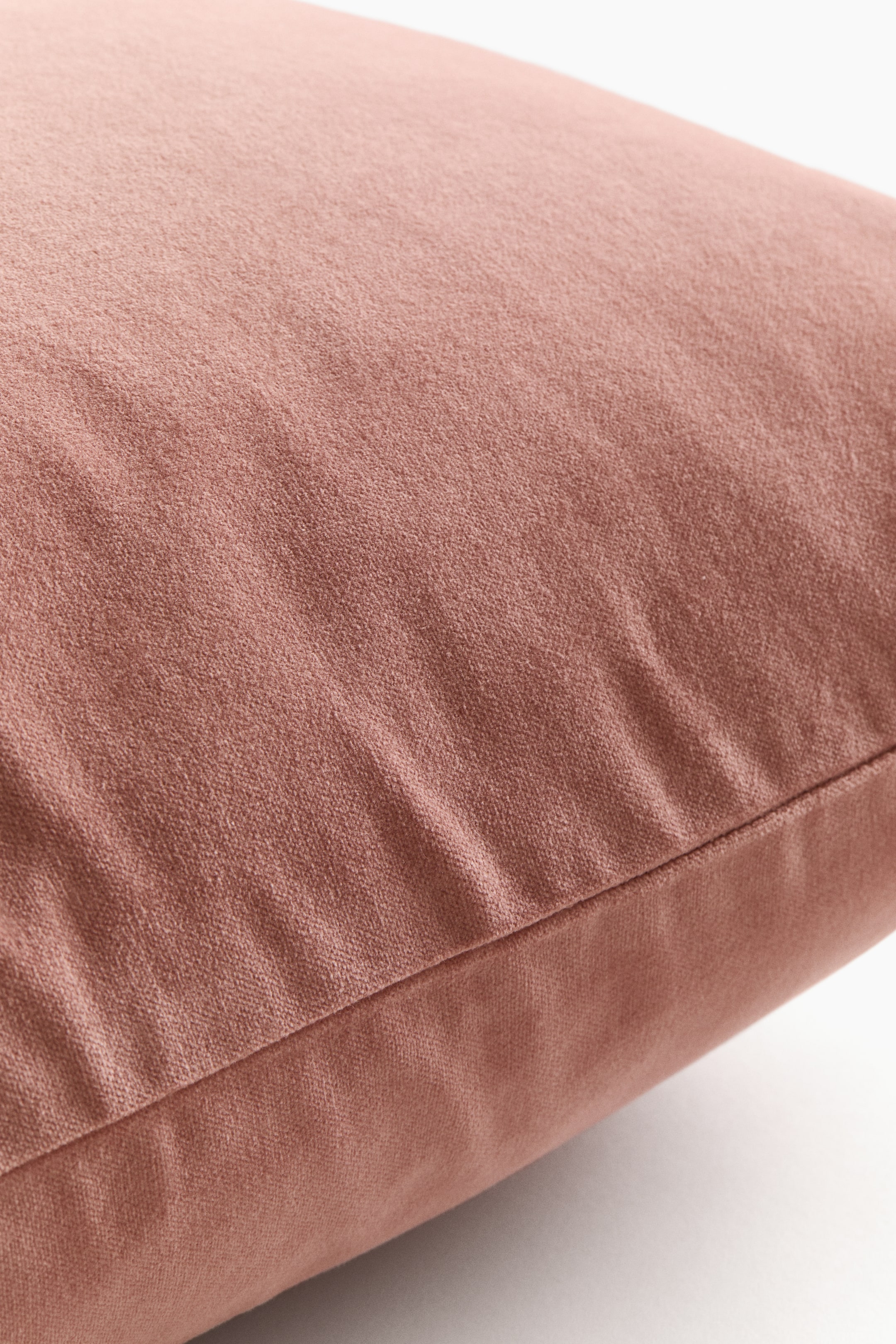 Nagyobb kép megtekintése: Pamutbársony díszpárnahuzat - Világos hamvas rózsaszín - HOME | H&M HU 3