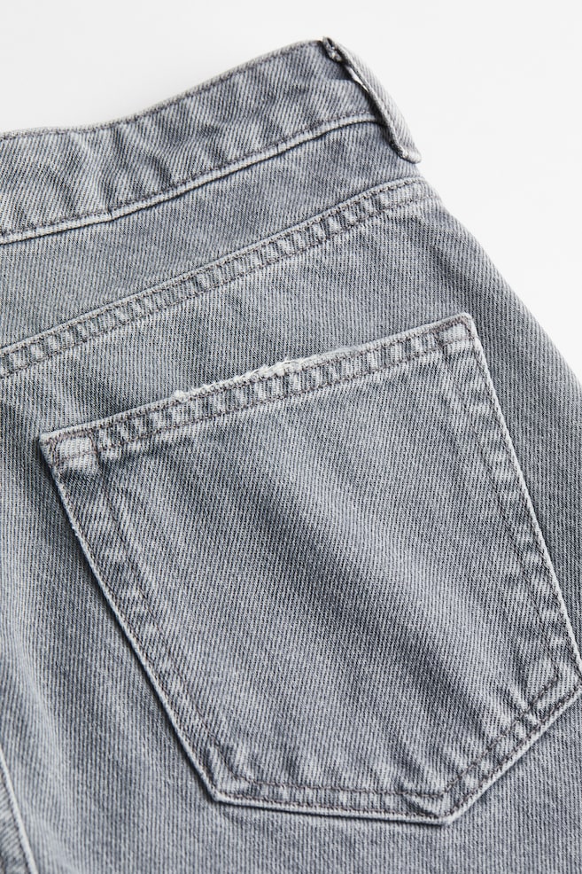 Flared Regular Jeans - Grey - 2