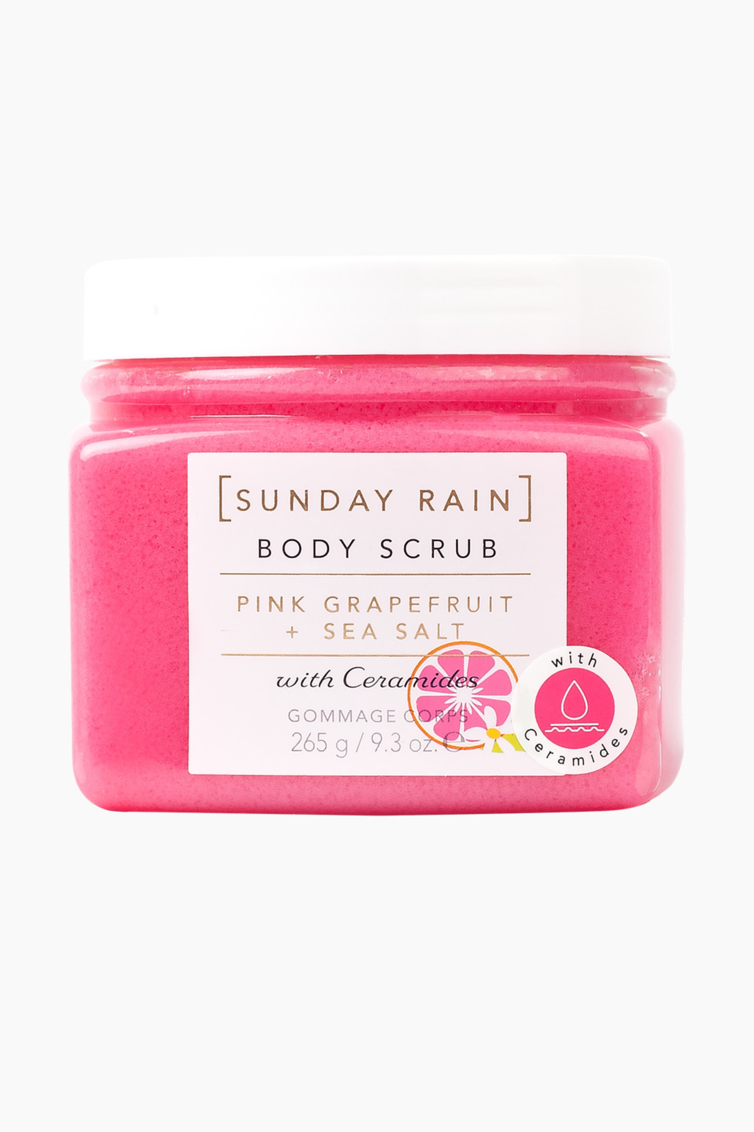 Sunday Rain - Body Scrub - Rosa Grapefruit & Sea Salt