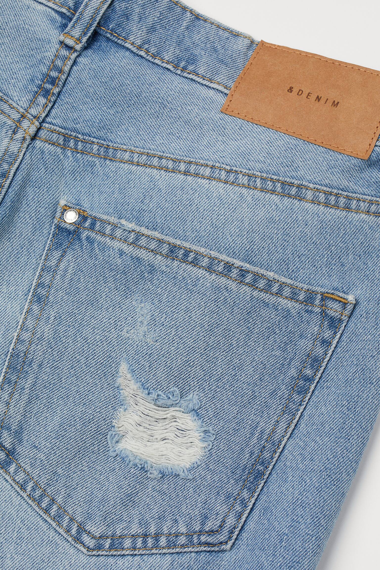 90s Boyfriend Fit Low Jeans - Denim blue - 2