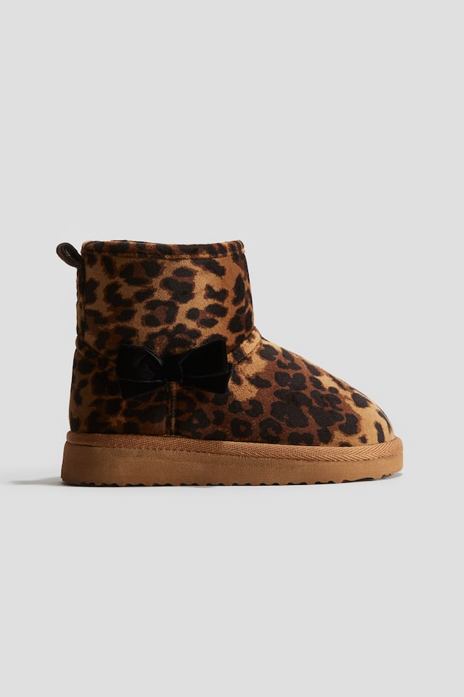 Boots - Beige/Leopard-print - 1