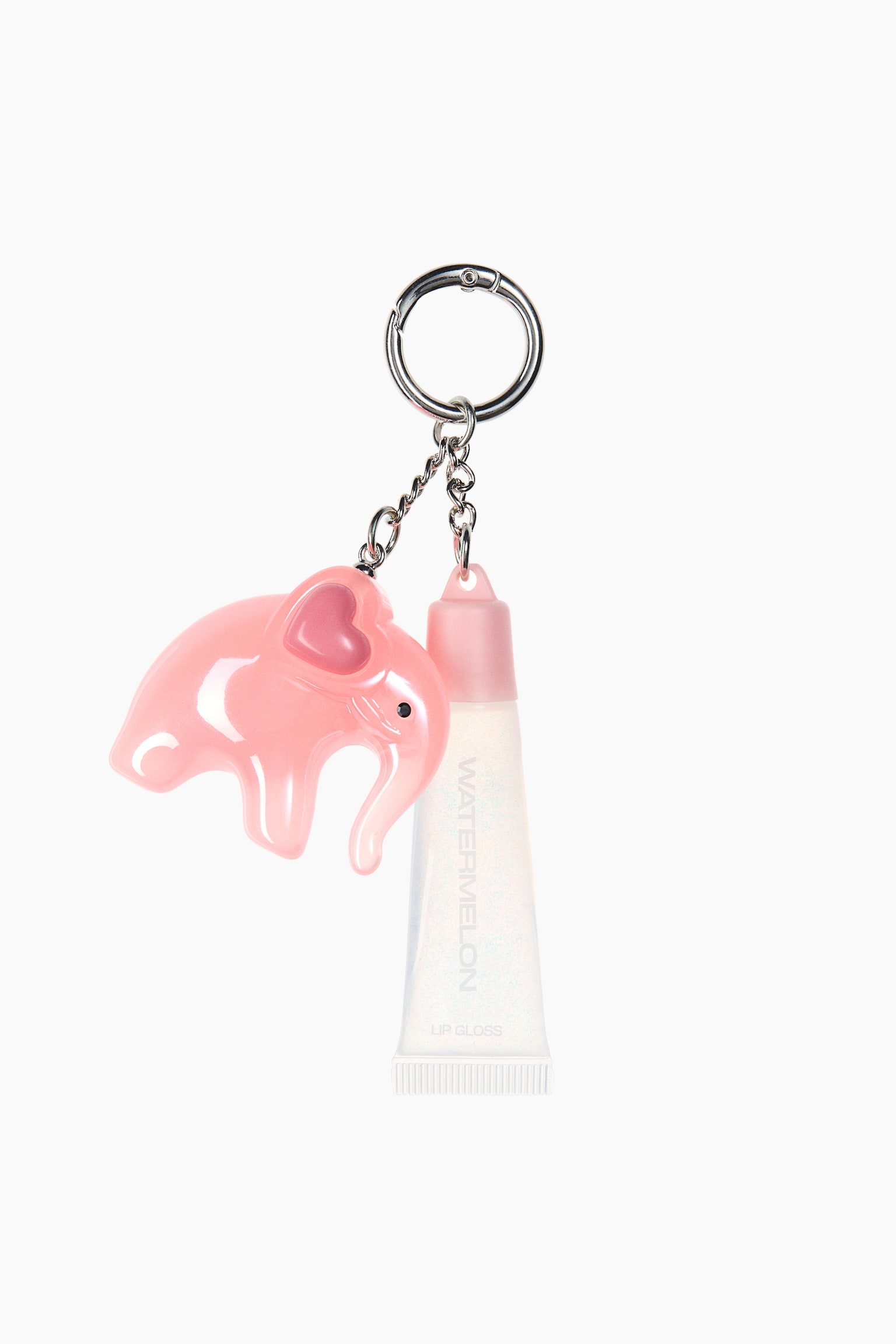 Женский брелок H&M Lip Gloss Key Ring, цвет: Прозрачный — фото 1