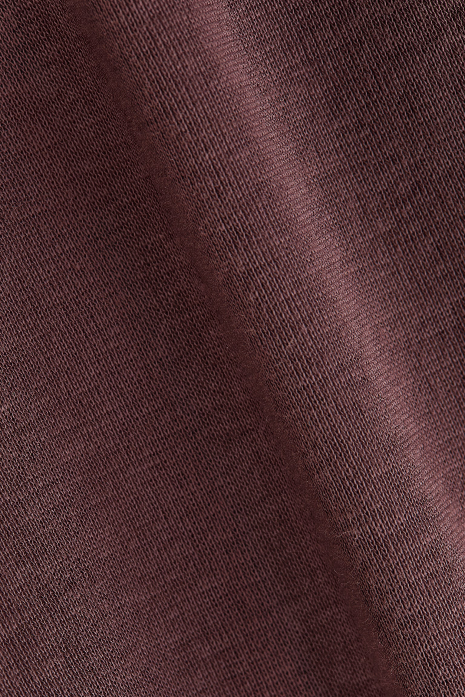 Pima cotton jersey top - Dark dusty pink/Black/Beige/Brown/Nearly black/Dark khaki green/Burgundy - 2