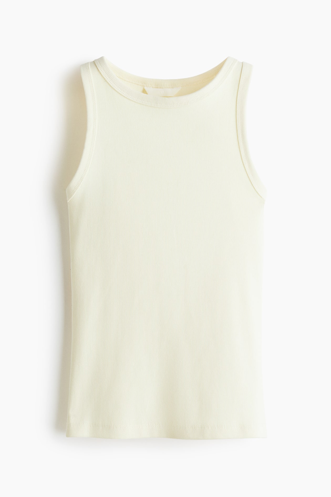 Ribbed Cotton Tank Top