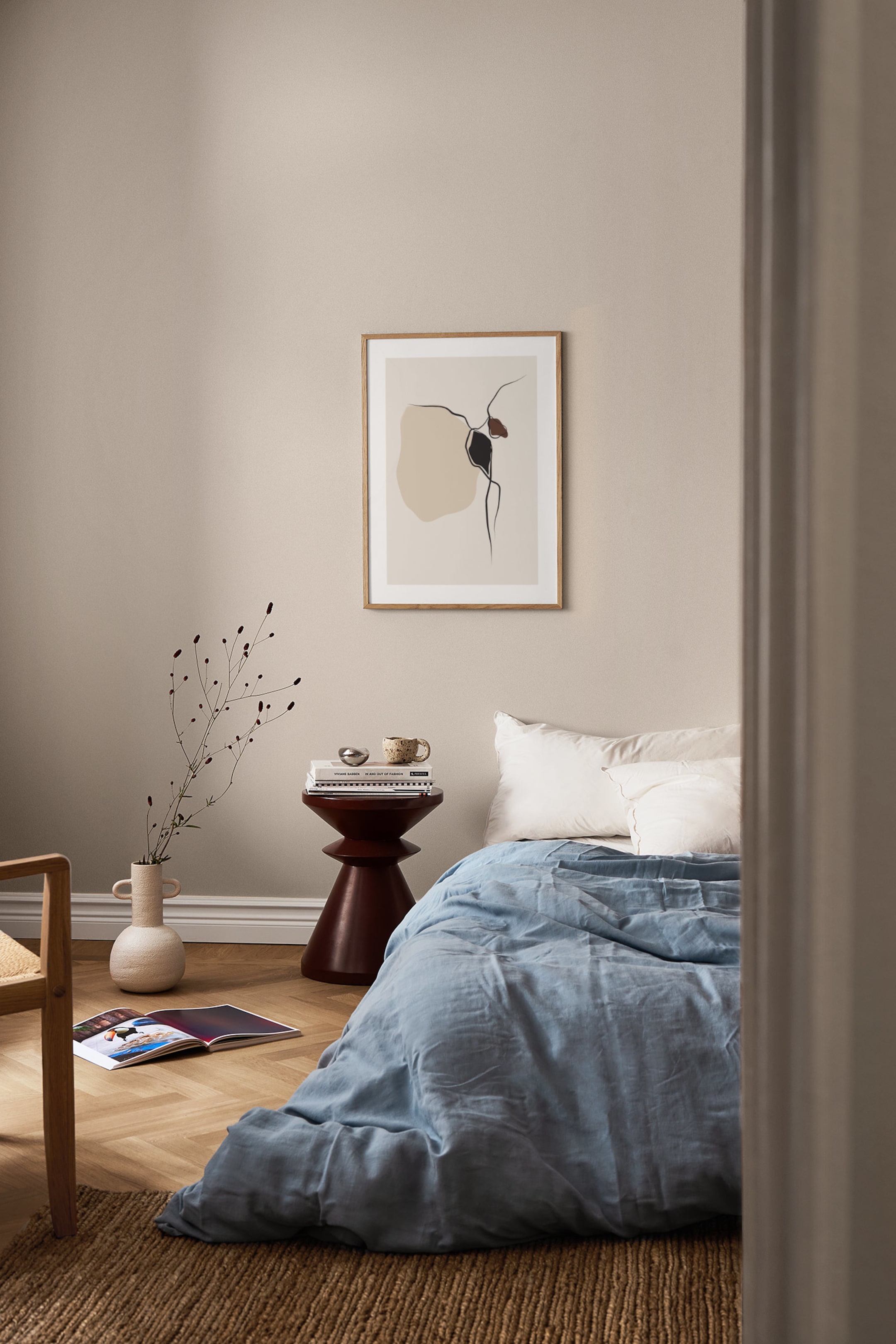 Ver imagen más grande: Earth Lines Growth Póster - Beis/marrón/negro - Postery - HOME | H&M ES 1