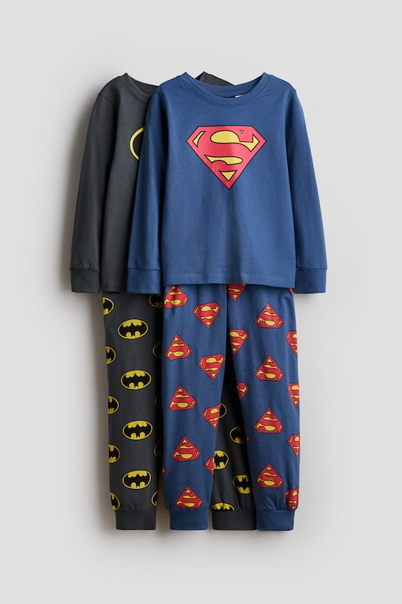 Пижама для детей, хлопок, 2 шт. — H&M