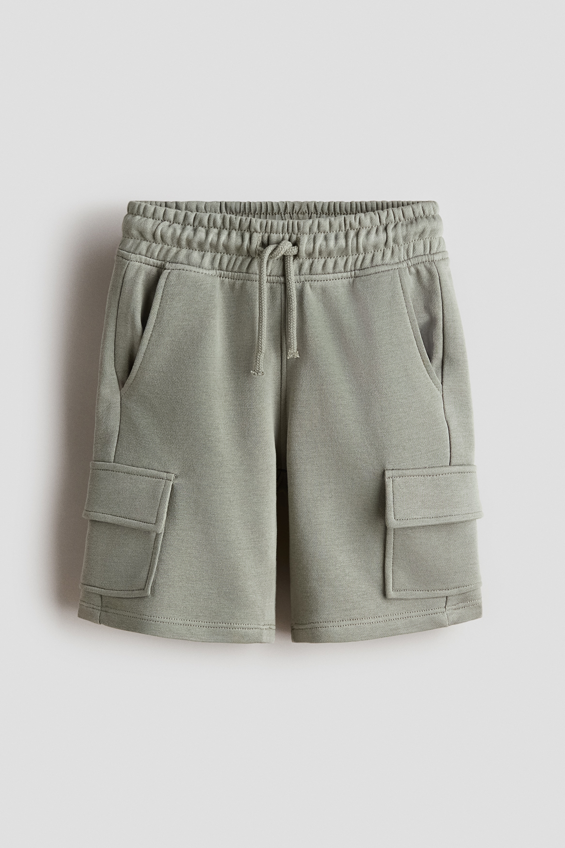 H & M - Cargo-Sweatshorts - Grün - Kinder