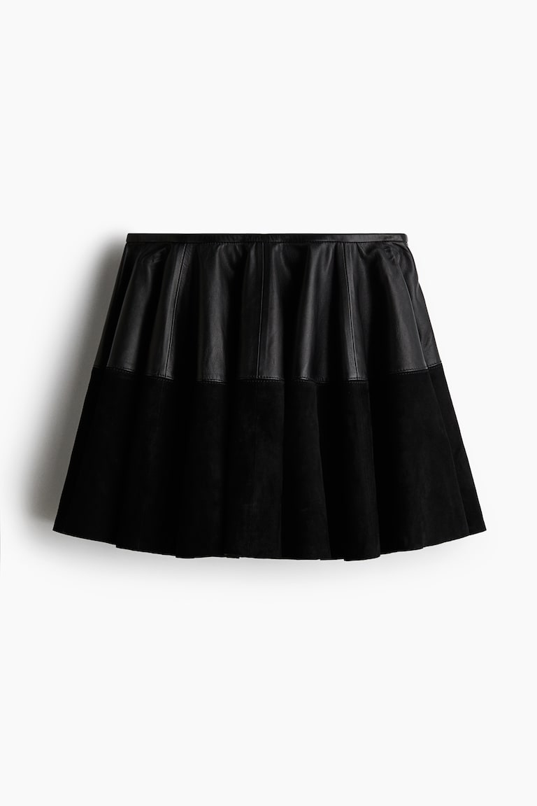 Kožna mini suknja gloh kroja