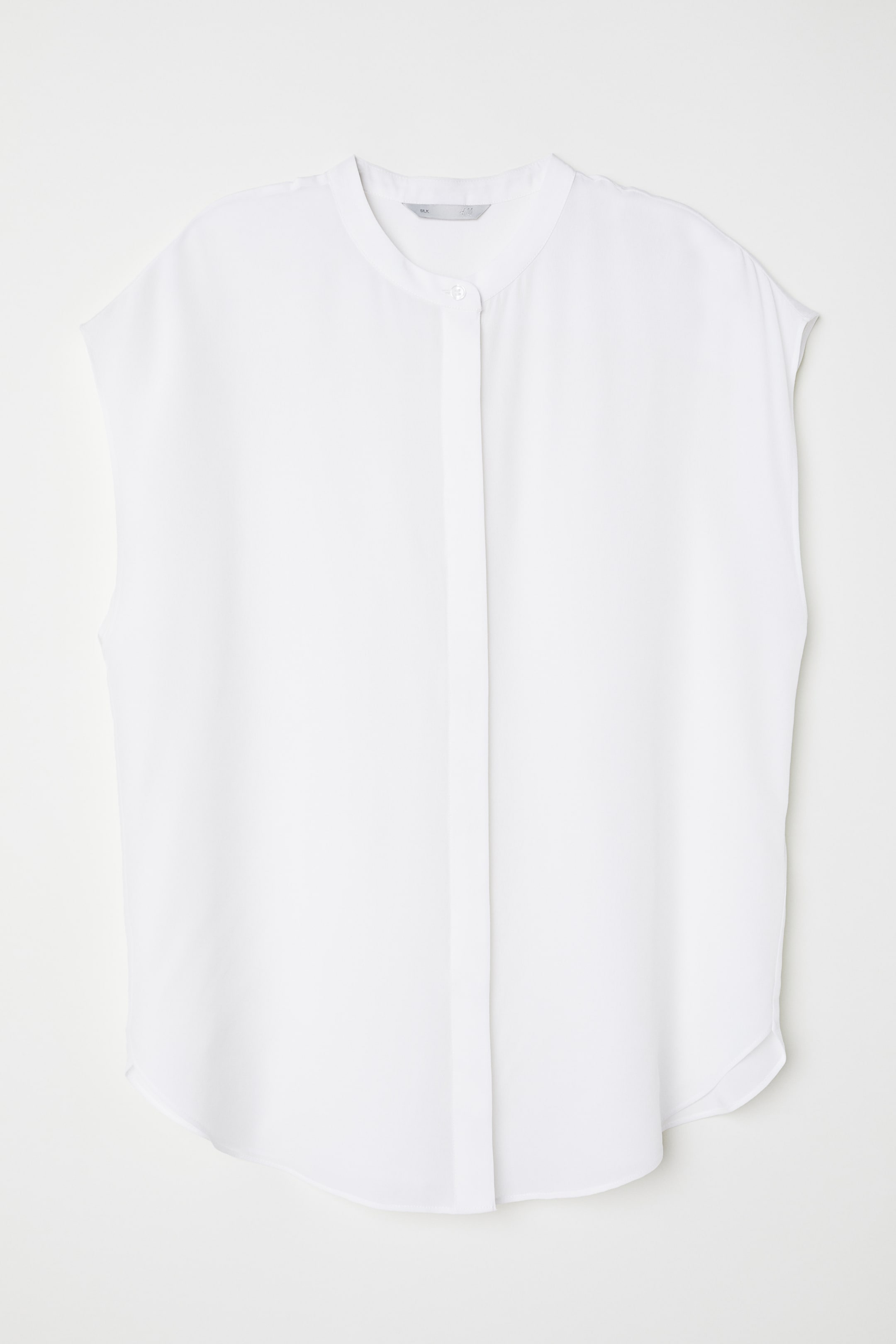 Zobacz większy obraz: Jedwabna bluzka - Biały - ONA | H&M PL 1